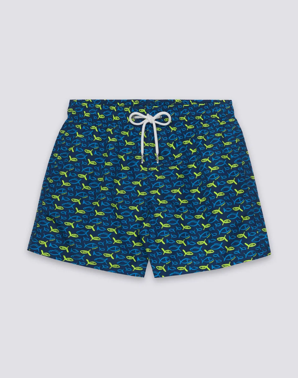 sundek-costume-da-bagno-uomo-corto-fishaz-in-poly-riciclato-vita-elasticata-35-c image 1