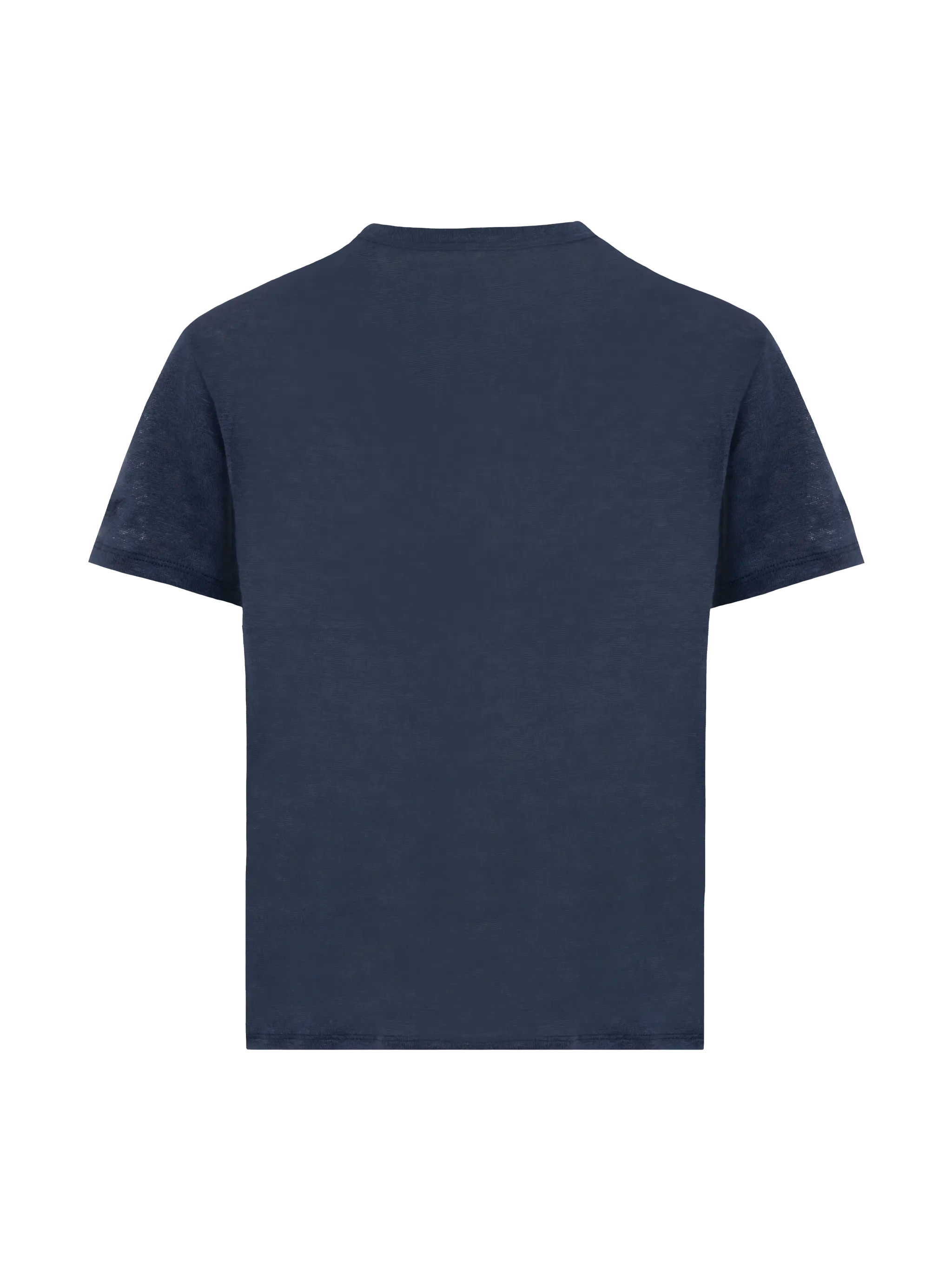 mc2-saint-barth-t-shirt-bambino-alex-in-jersey-lino-blu-navy image 2