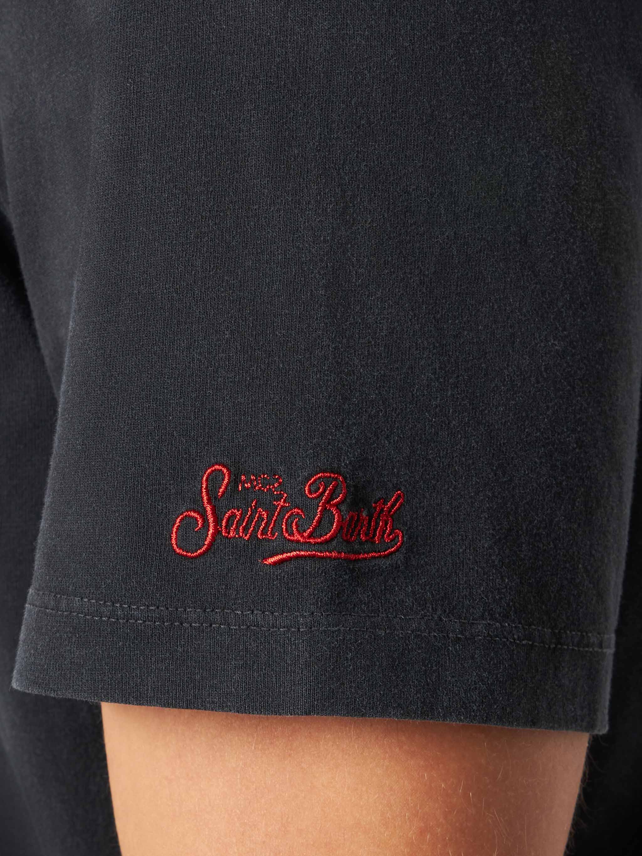 mc2-saint-barth-t-shirt-uomo-jack-nera-cotone-stampa-diabolik-special-edition image 5