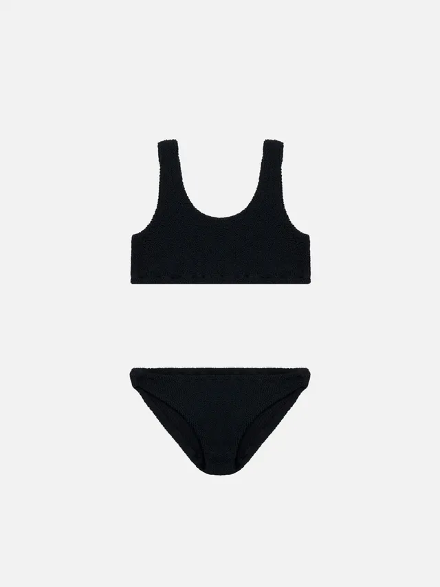 mc2-saint-barth-bikini-baker-bambina-a-triangolo-crinkle-nero image 1