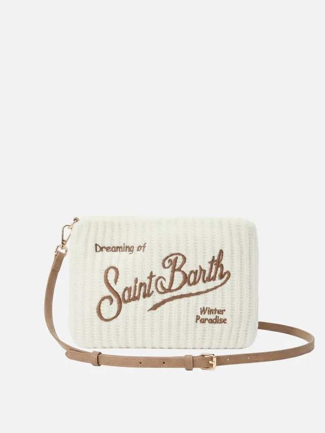 mc2-saint-barth-borsa-parisienne-wool-rib-bianca-20x28-cm-misto-lana image 1