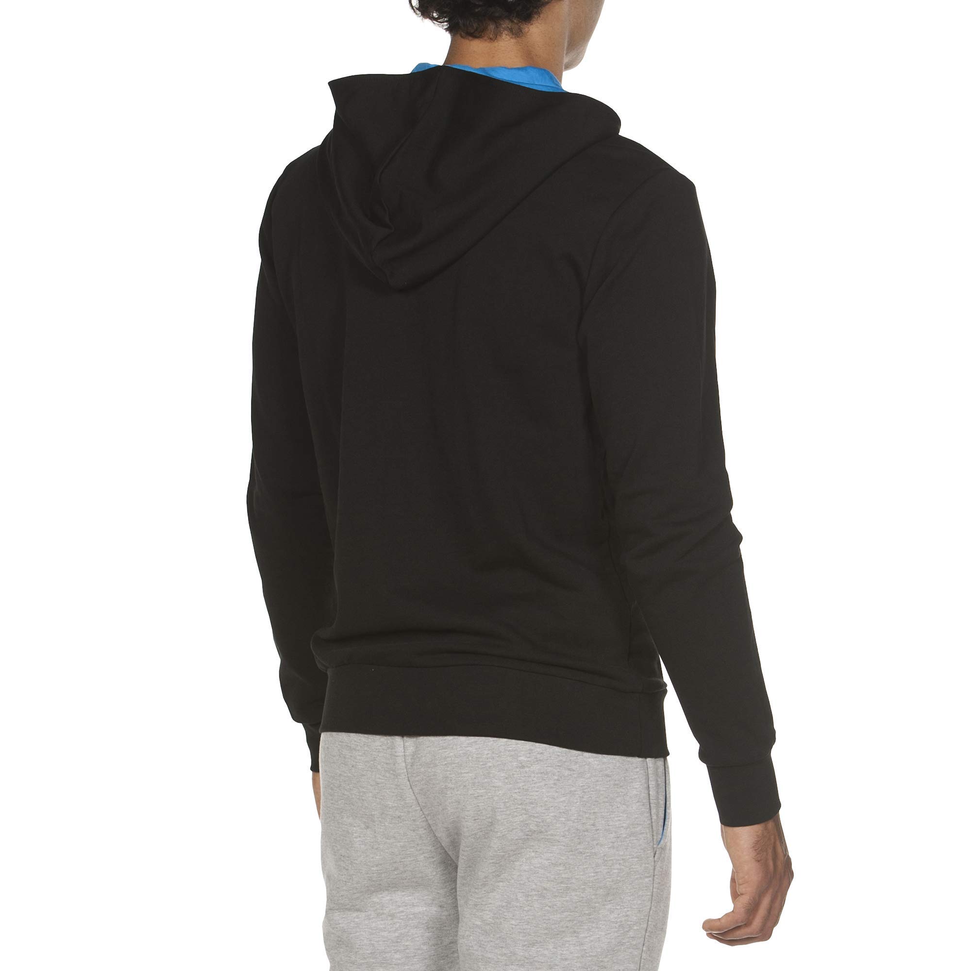 arena-essential-hooded-f-z-giacca-uomo-con-cappuccio-nero-s image 4