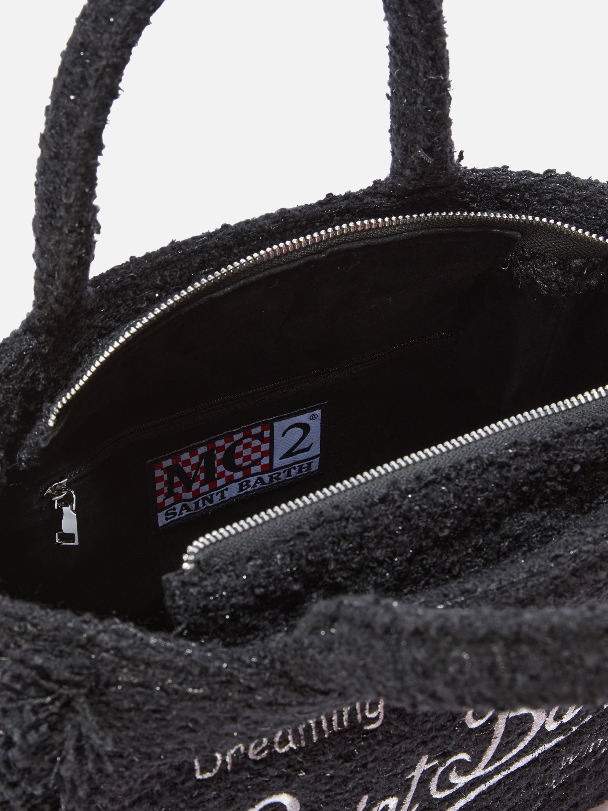mc2-saint-barth-borsa-colette-tweed-nera image 6