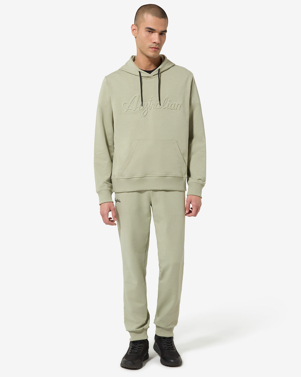 australian-dna-felpa-hoodie-uomo-salvia image 2