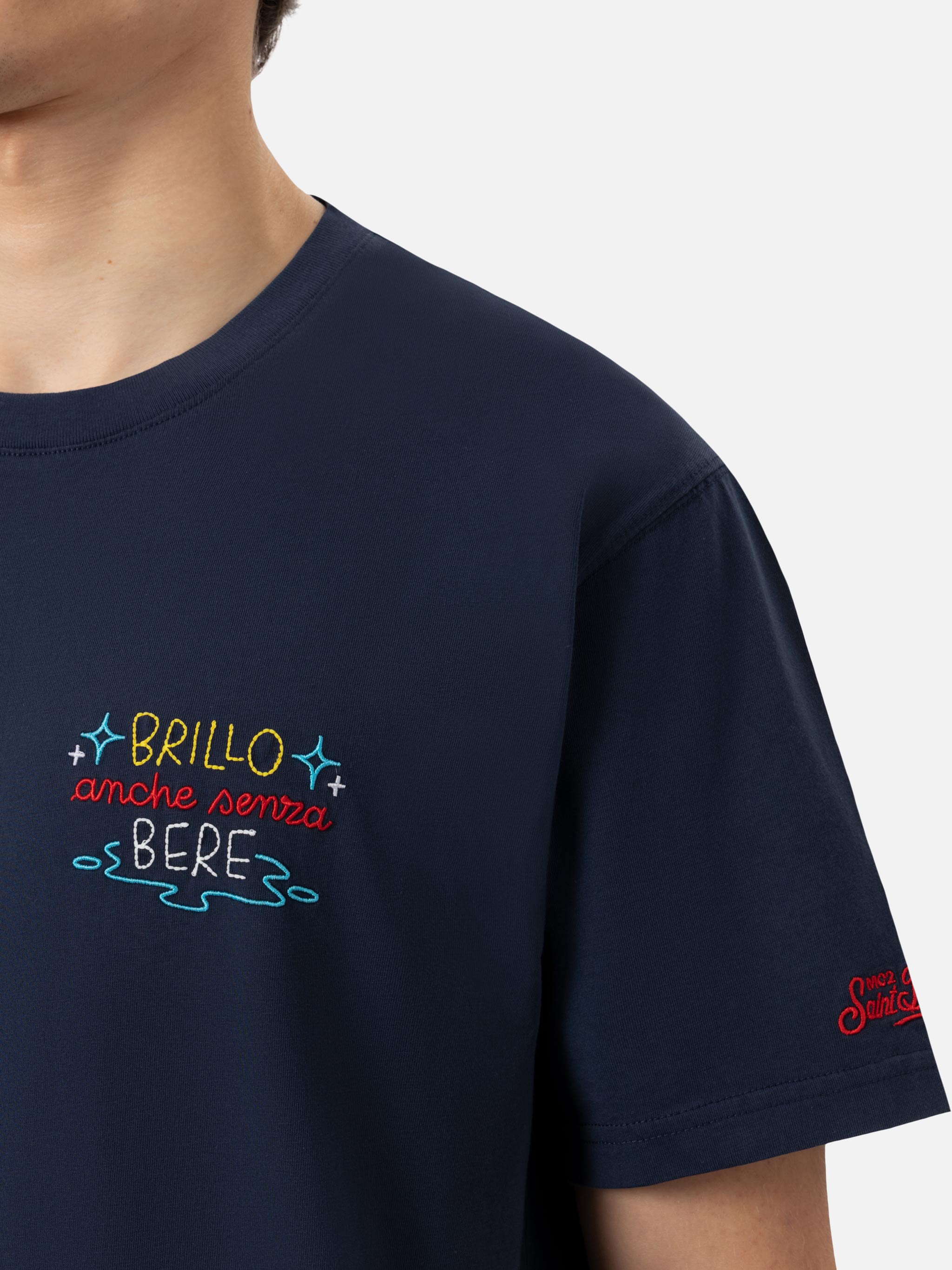 mc2-saint-barth-t-shirt-portofino-uomo-blu-navy-special-edition-brillo-senza-ber image 1