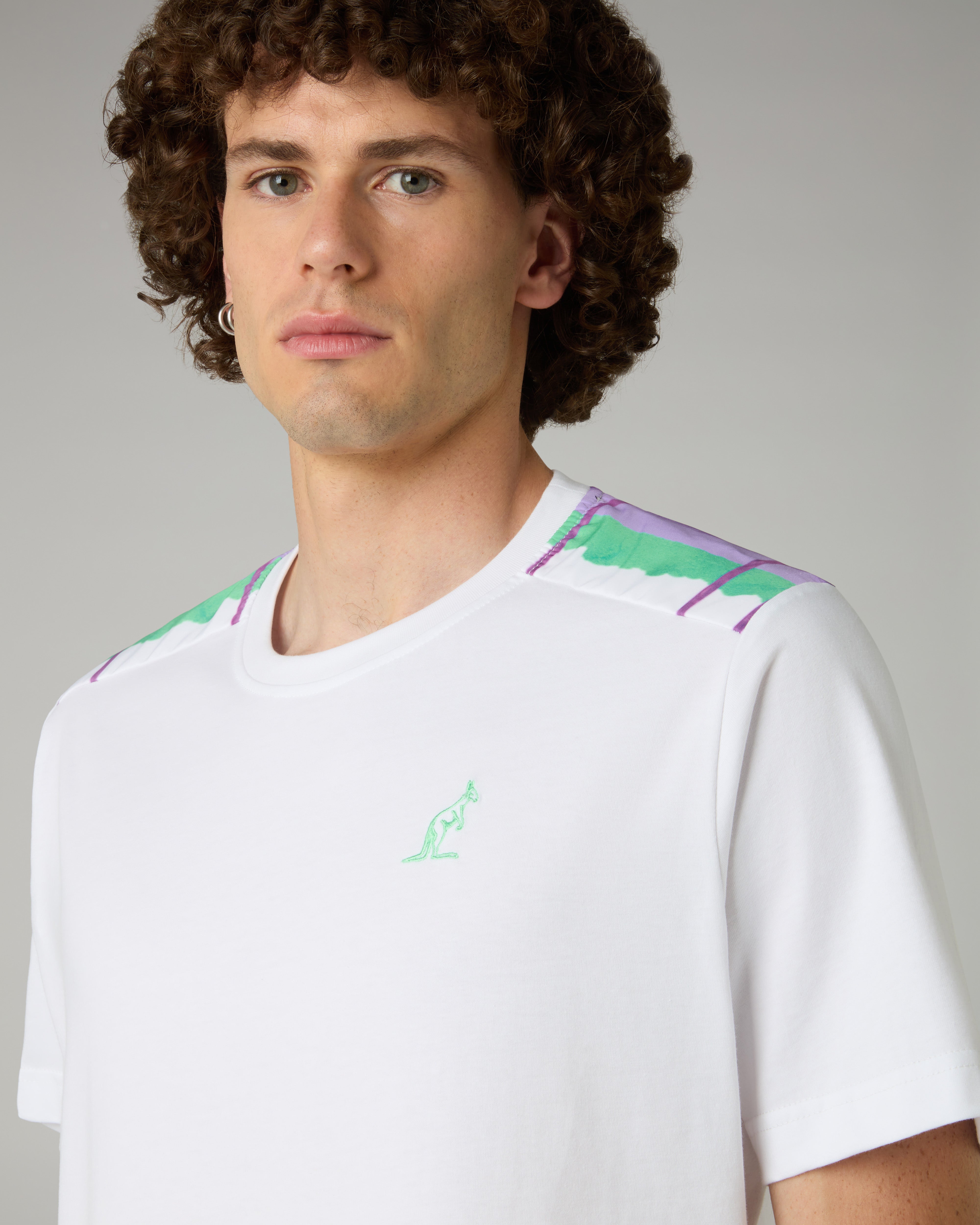 australian-goran-cotton-t-shirt-maglia-cotone-bianca-con-inserti image 4