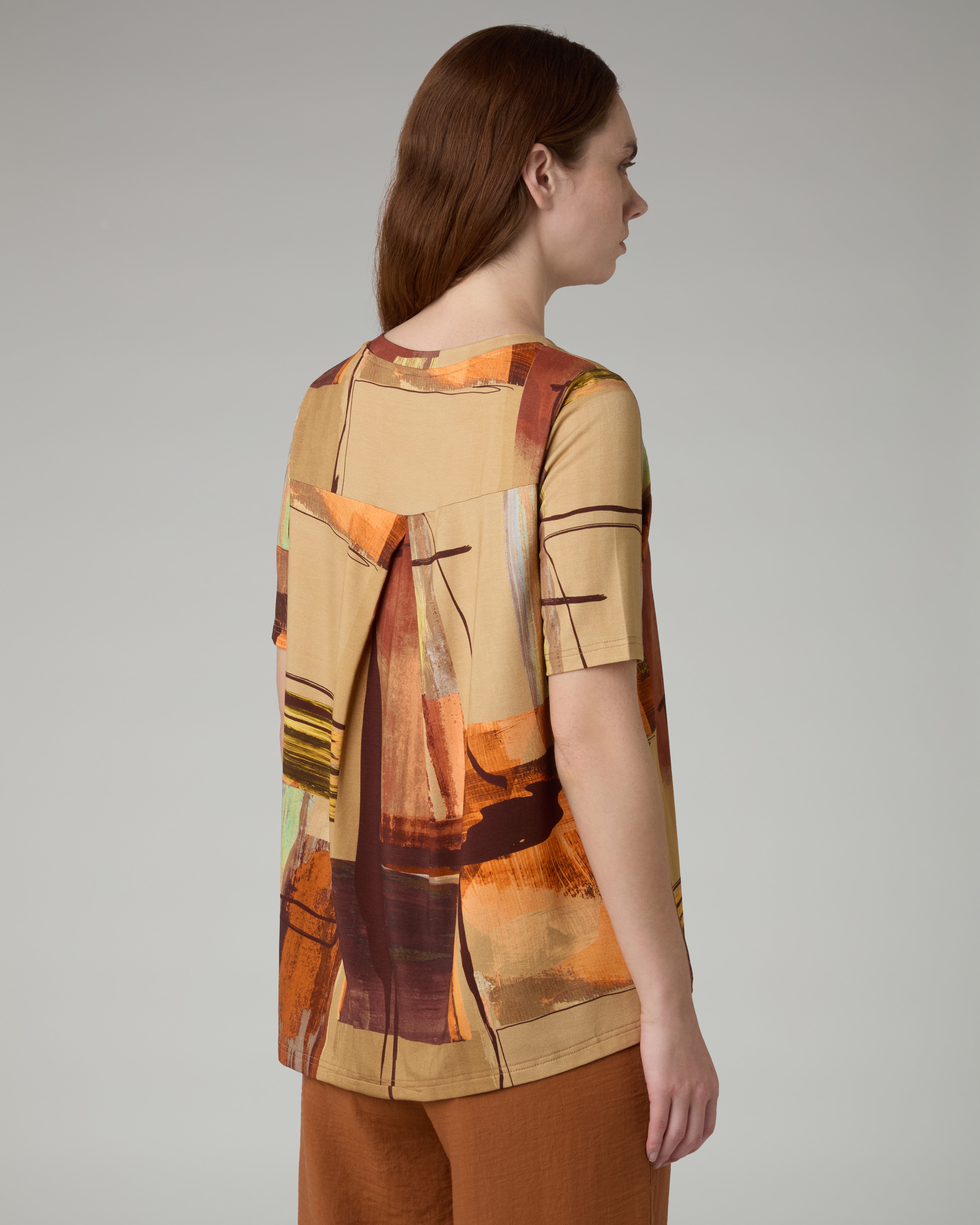 australian-spicy-print-t-shirt-bruges-caramello image 3