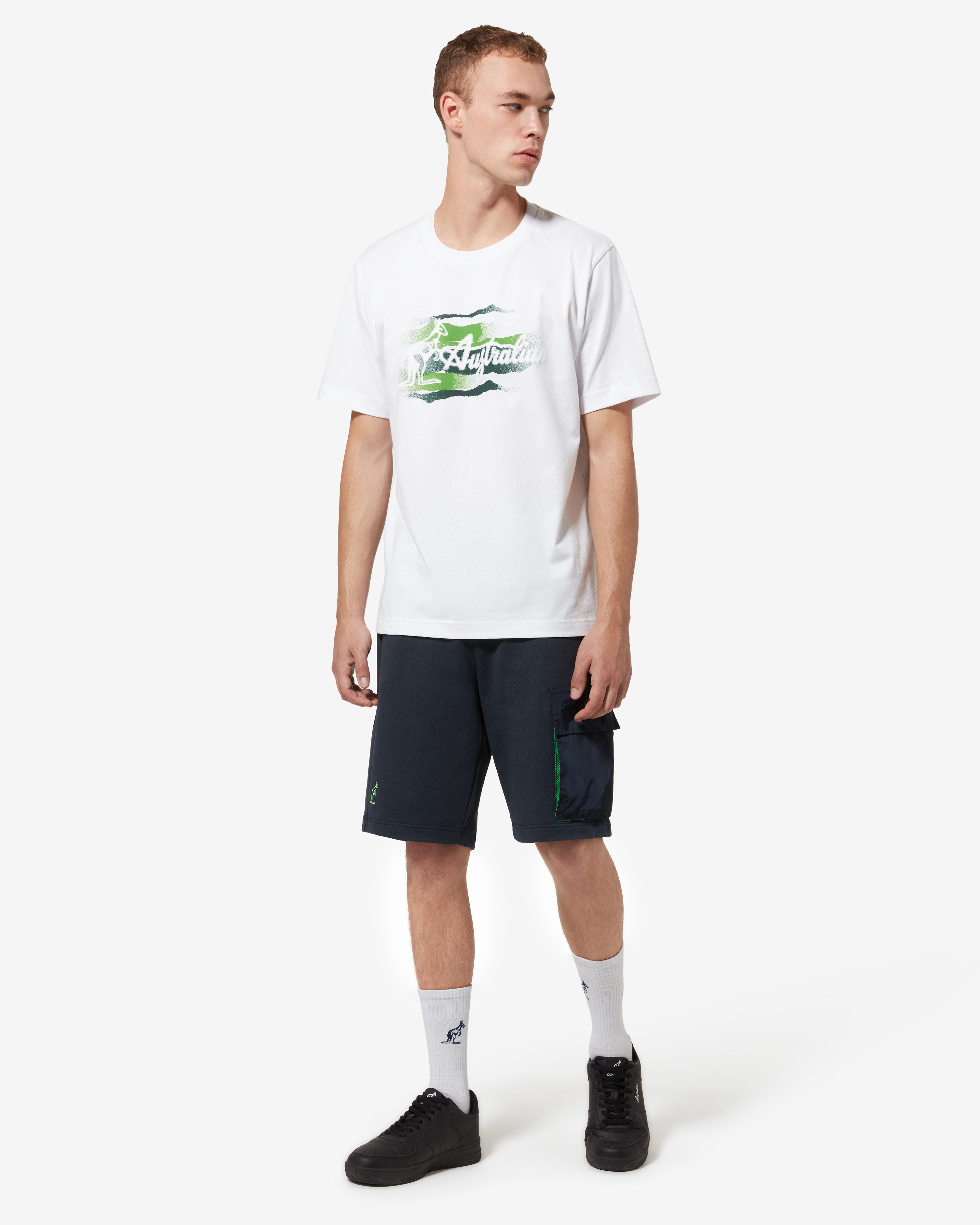 australian-australe-t-shirt-cotone-bianca-stampa-petto image 2