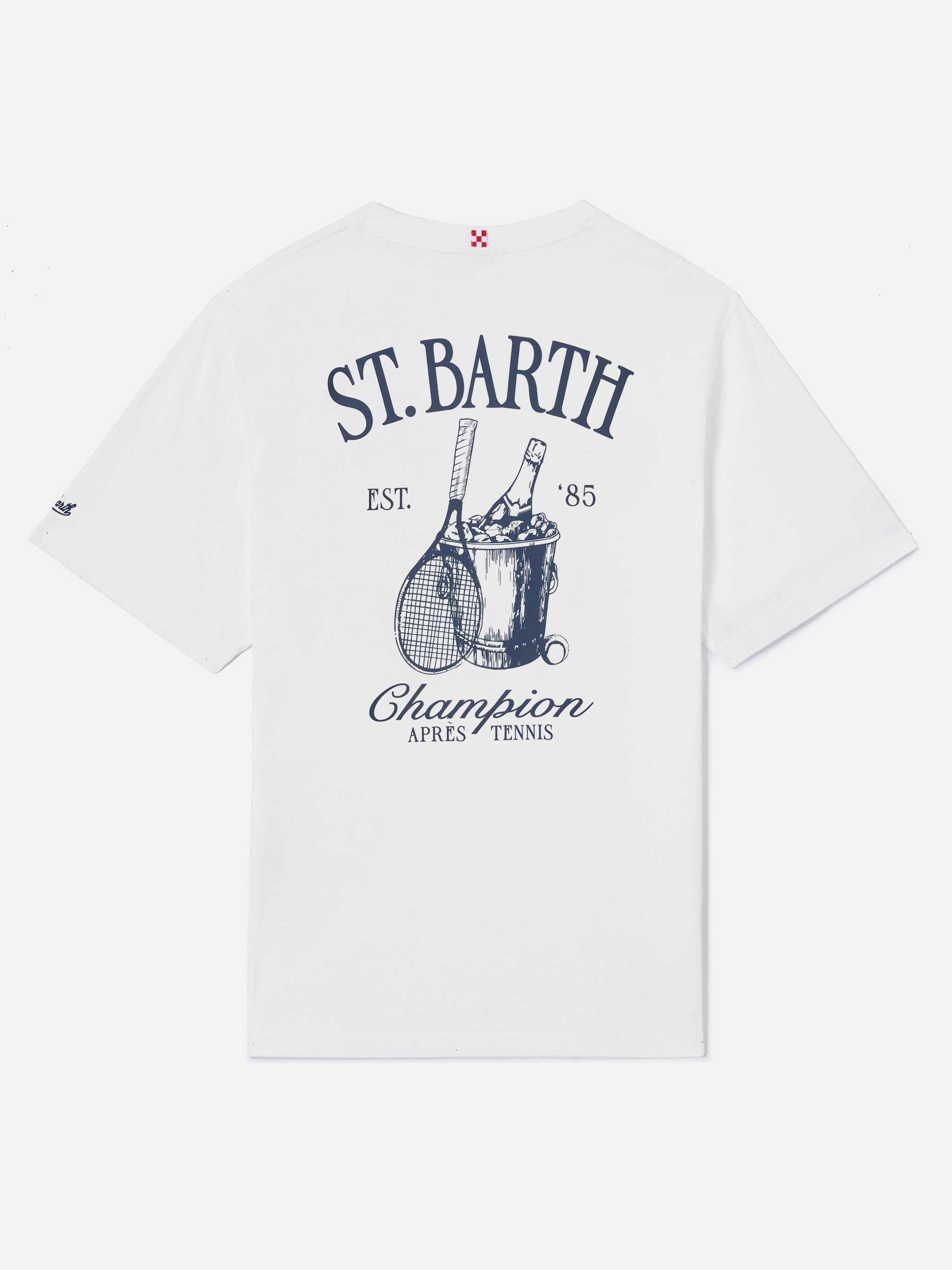 t-shirt-uomo-mc2-saint-barth-portland-bianca-con-illustrazione-apr-s-tennis-cham image 1