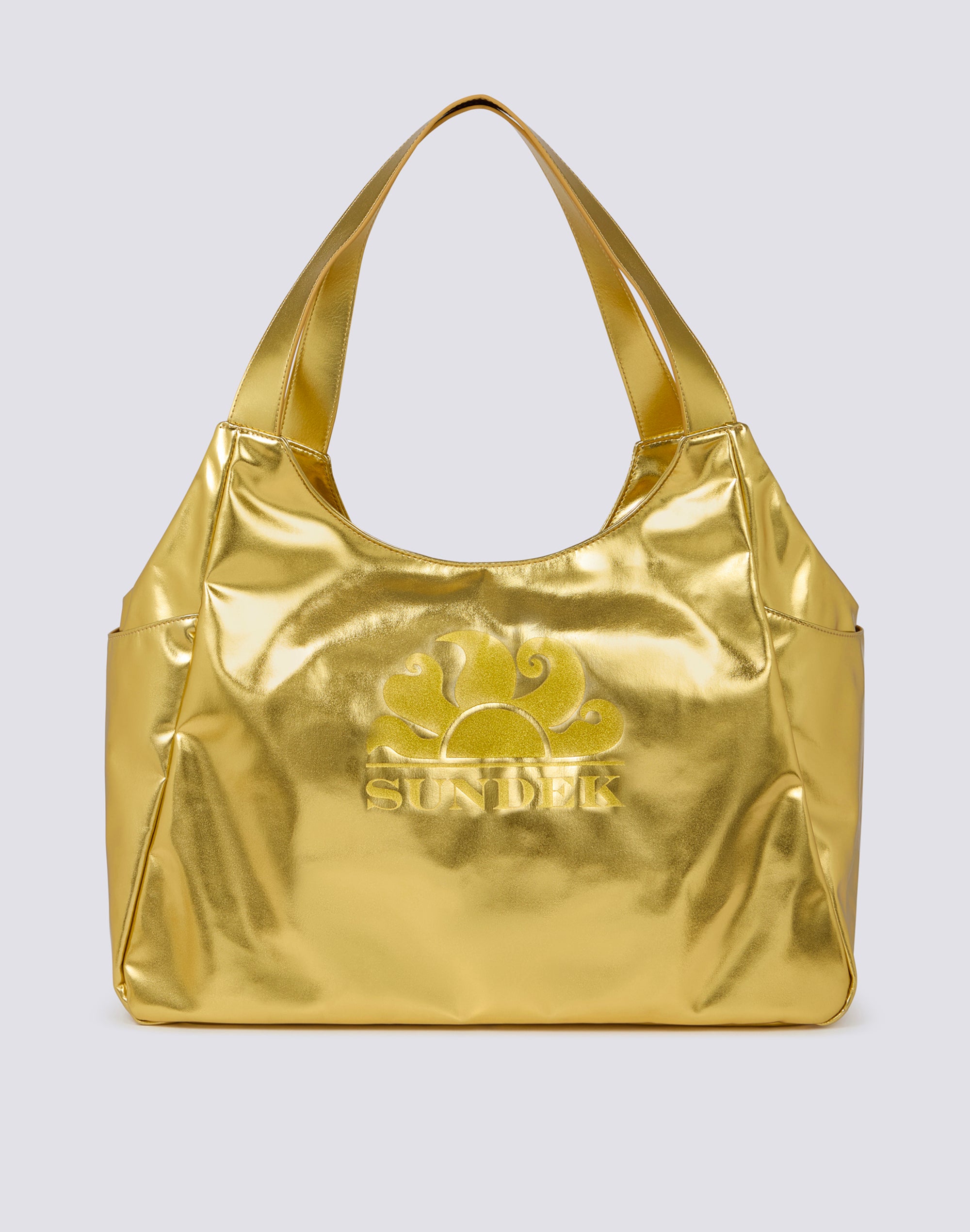 sundek-borsa-shopper-laminata-con-logo image 1
