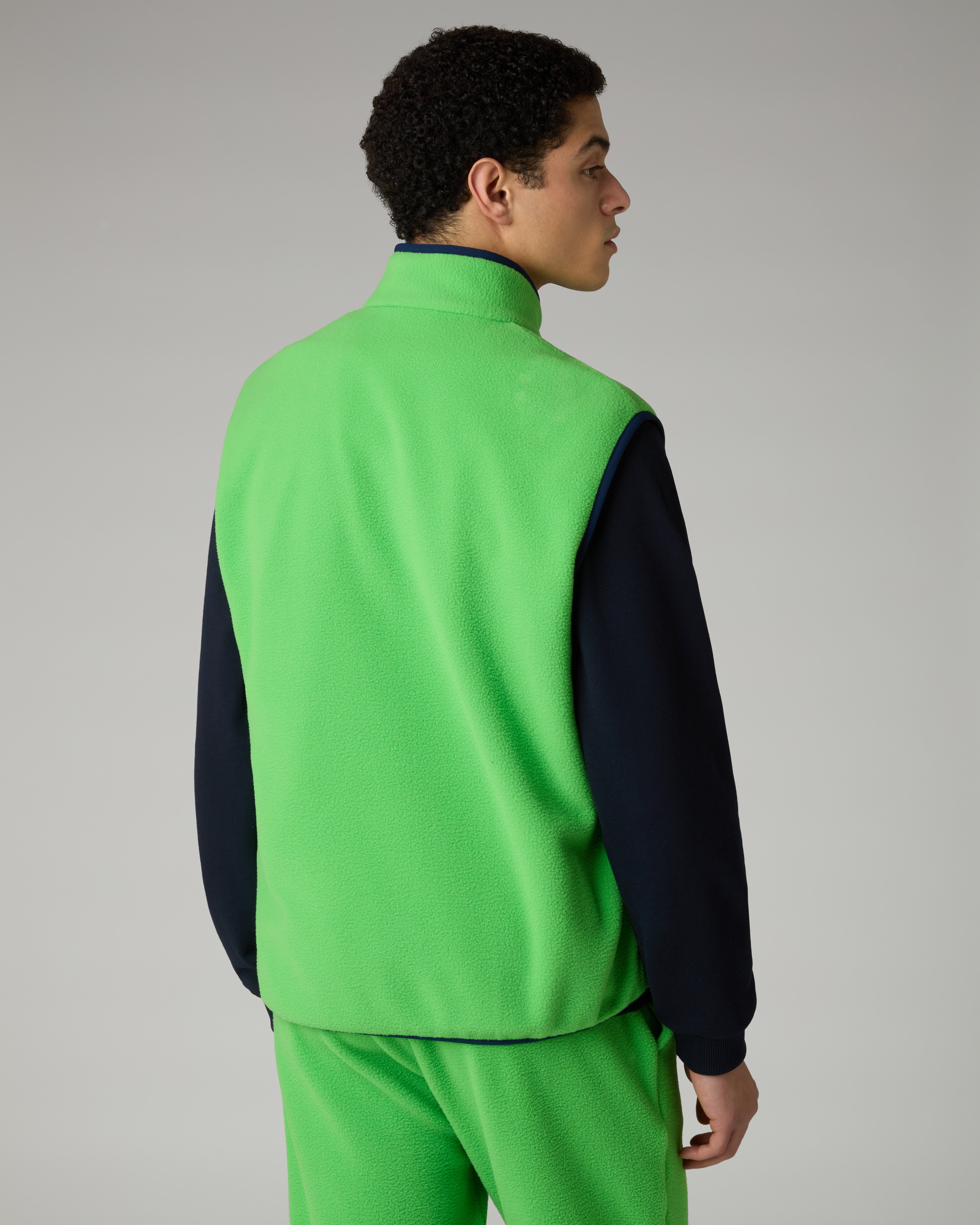 australian-color-block-gilet-smanicato-pile-full-zip image 3