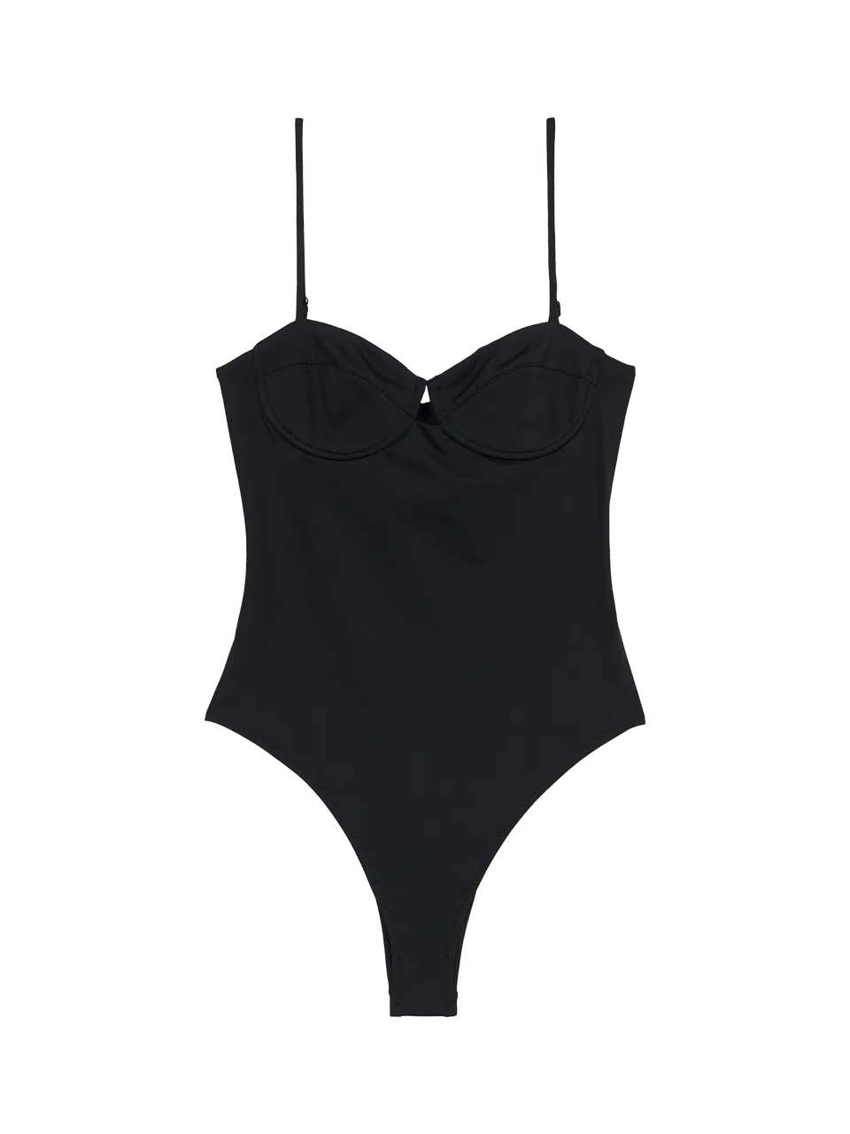 mc2-saint-barth-medea-mede002-costume-intero-donna-nero-con-ferretto image 1