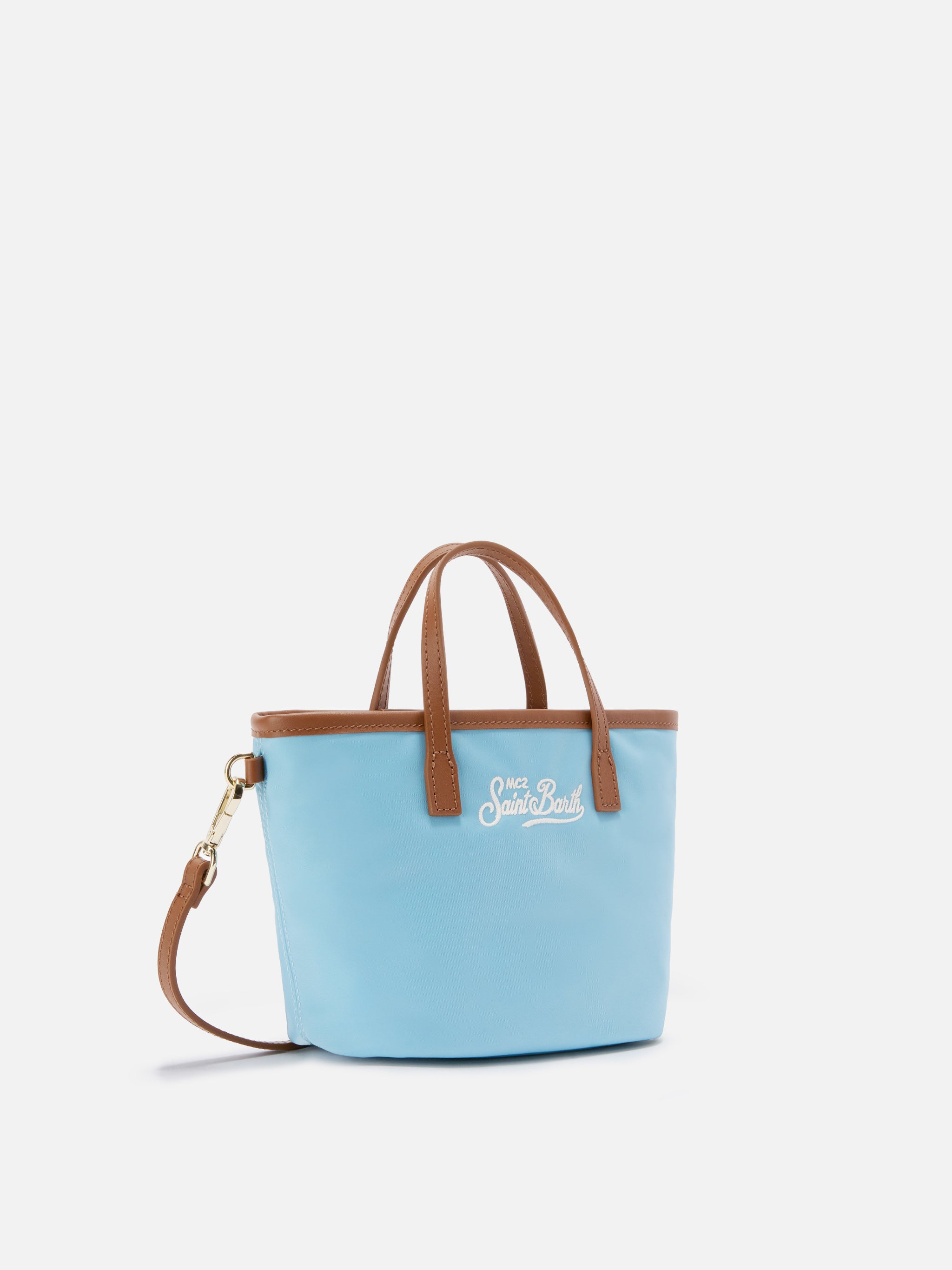 mc2-saint-barth-borsa-city-mini-in-nylon-azzurra image 3