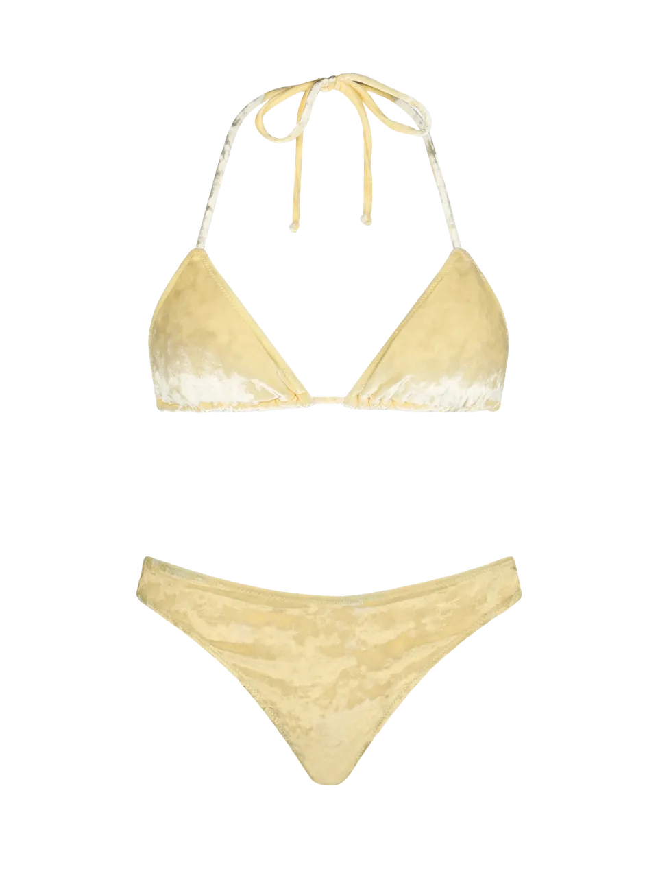mc2-saint-barth-bikini-donna-leah-naomi-triangolo-in-ciniglia-giallo image 1
