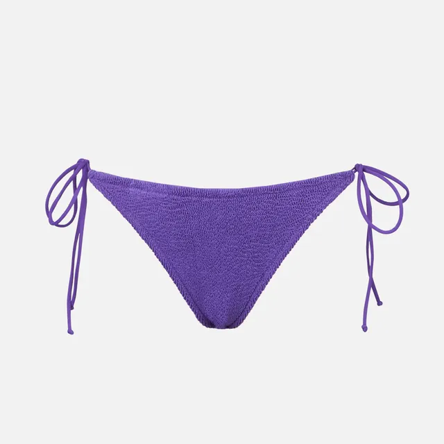 mc2-saint-barth-slip-mare-marielle-donna-crinkle-viola-tinta-unita image 1