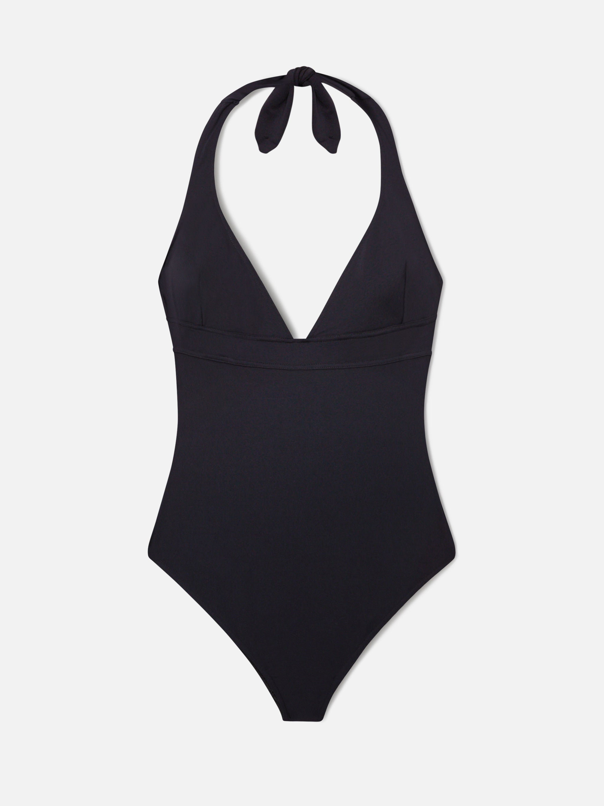 mc2-saint-barth-marylin-costume-intero-nero-con-scollatura-profonda-e-allacciatu image 1
