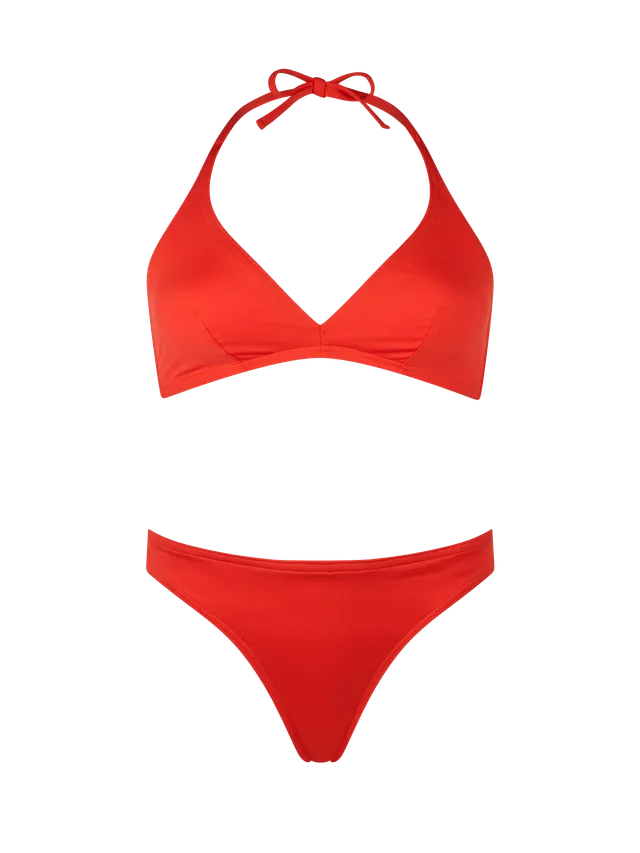 mc2-saint-barth-bikini-gaia-maia-bralette-triangolo-arancione image 1