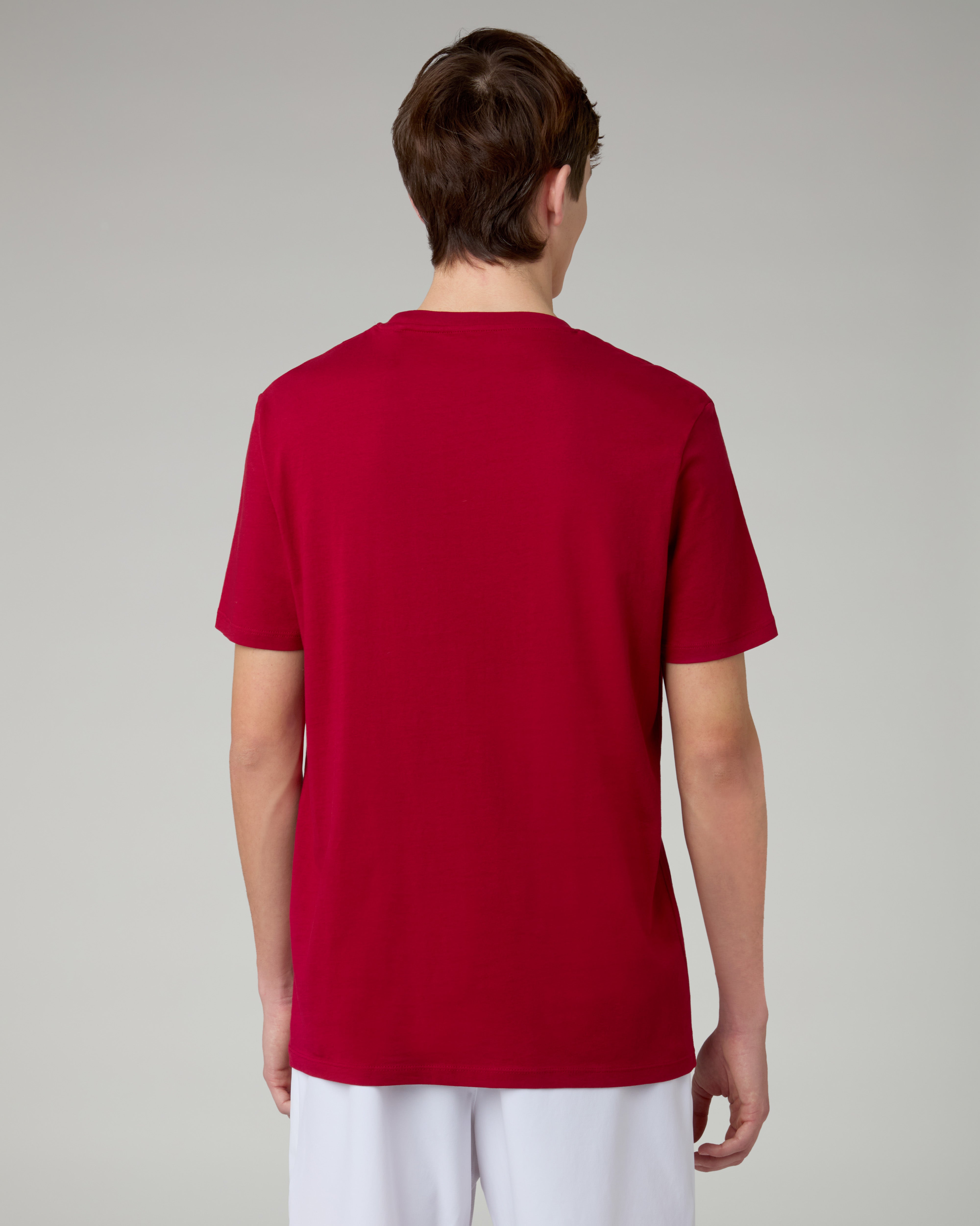 australian-tennis-cotton-t-shirt-bordeaux image 3
