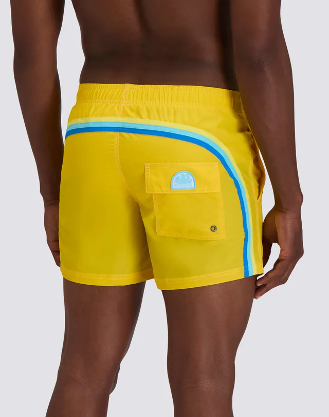 sundek-m504bdta100-iconic-taffeta-costume-da-bagno-uomo-corto-vita-elasticata image 1