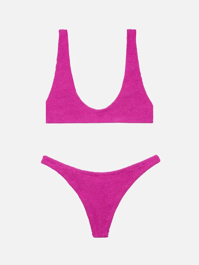 mc2-saint-barth-bikini-a-bralette-donna-pamy-naomi-in-crinkle-lurex-fucsia image 1