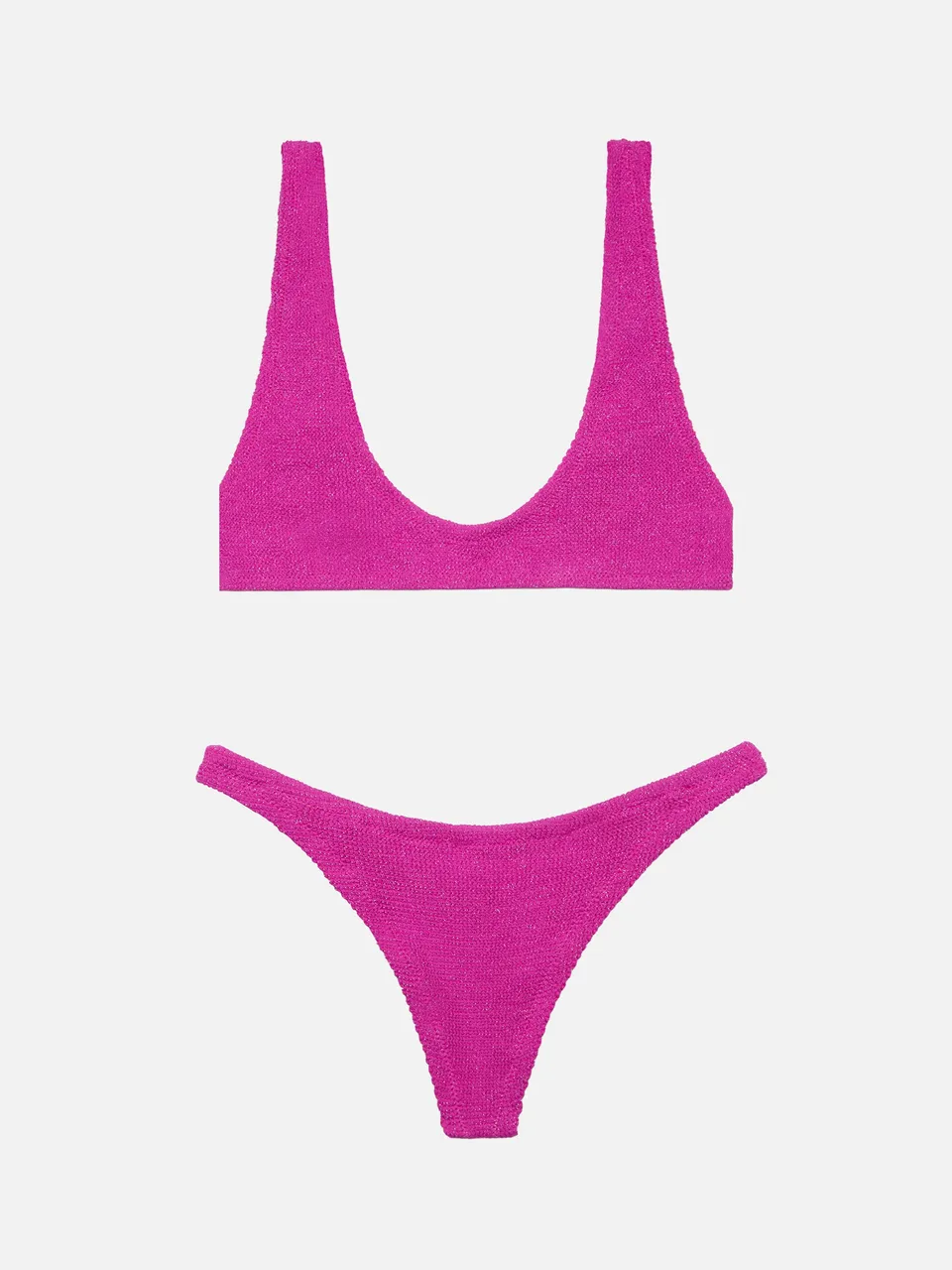mc2-saint-barth-bikini-a-bralette-donna-pamy-naomi-in-crinkle-lurex-fucsia image 1