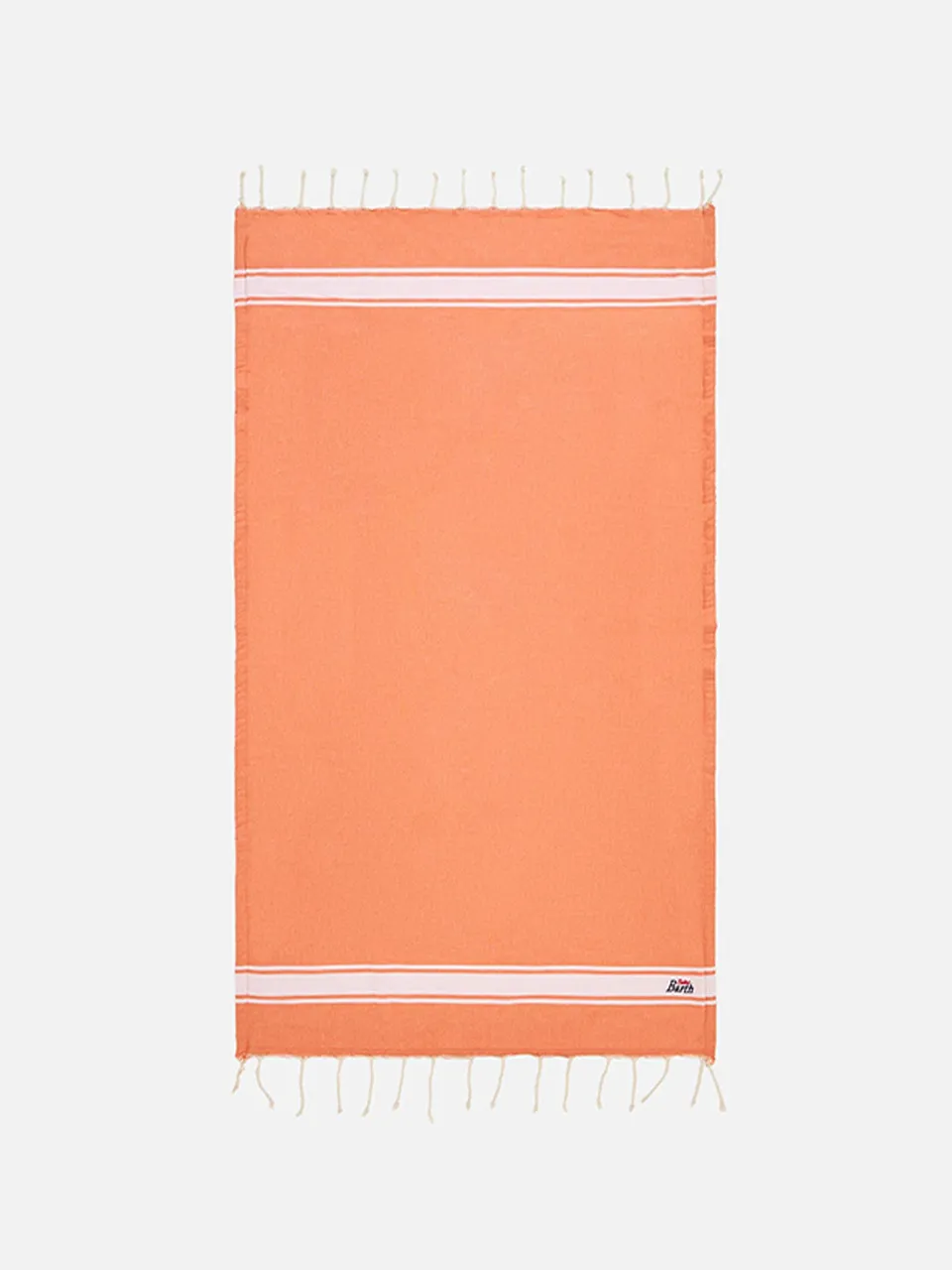 mc2-saint-barth-telo-fouta-arancio-fluo-doppiato-spugna-100x200 image 1