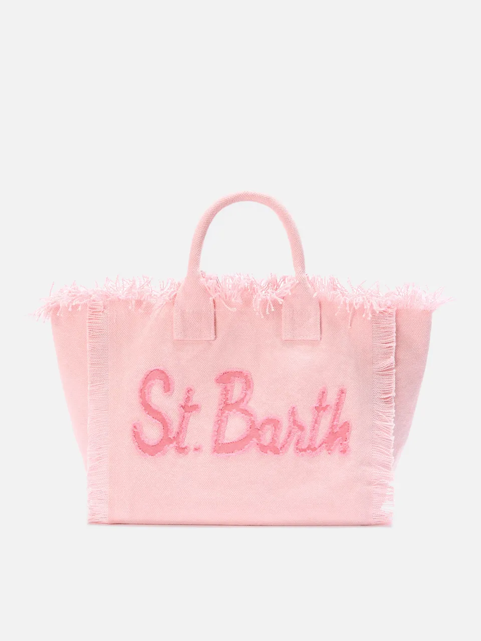mc2-saint-barth-borsa-colette-in-canvas-con-patch-logo-rosa image 1
