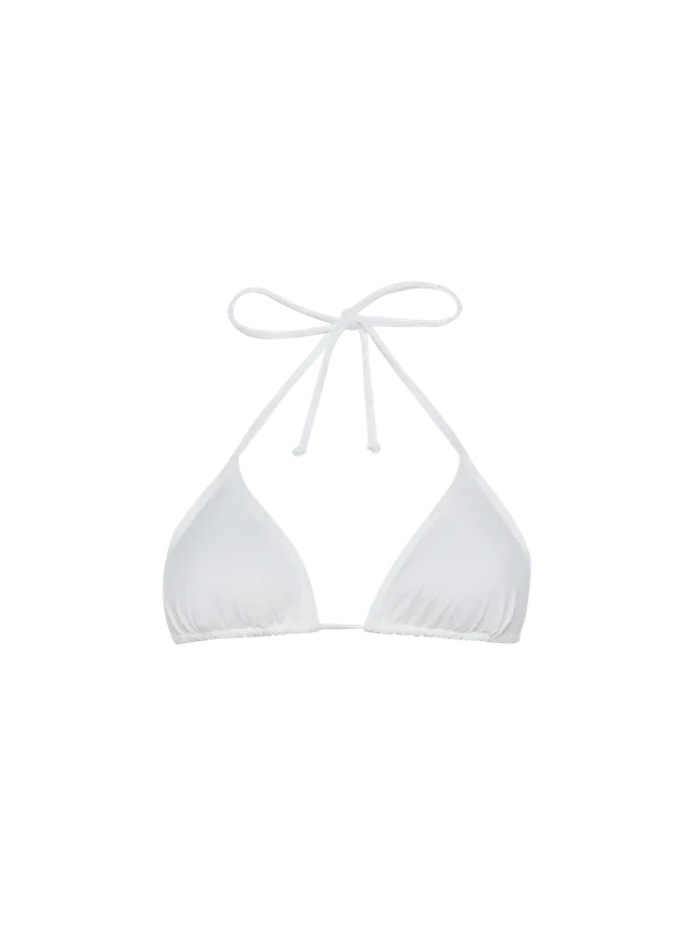 mc2-saint-barth-top-bikini-leah-triangolo-scorrevole-bianco-donna image 1