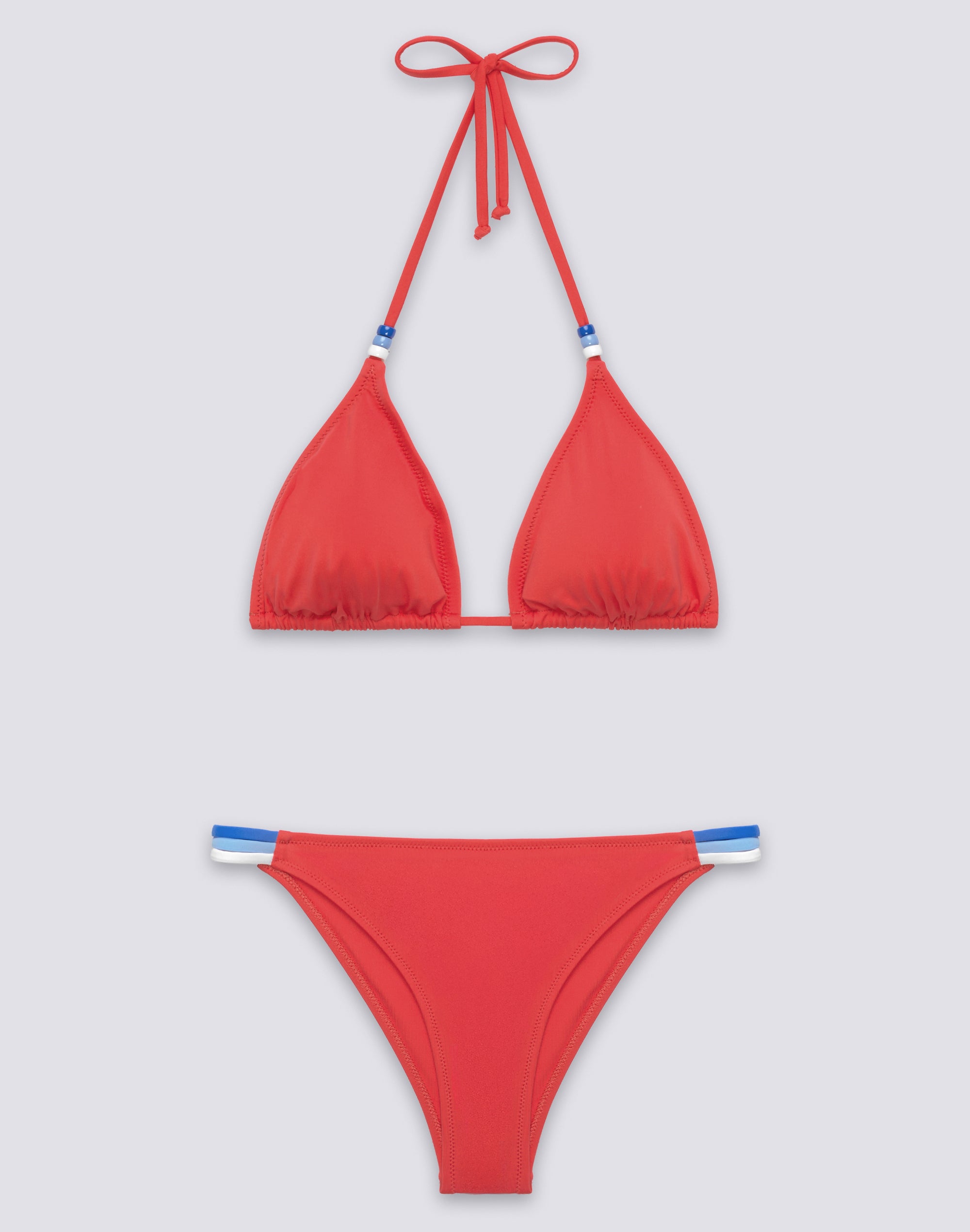 sundek-jennifer-bikini-triangolo-a-vela-imbottito-e-slip-fisso-arcobaleno image 1
