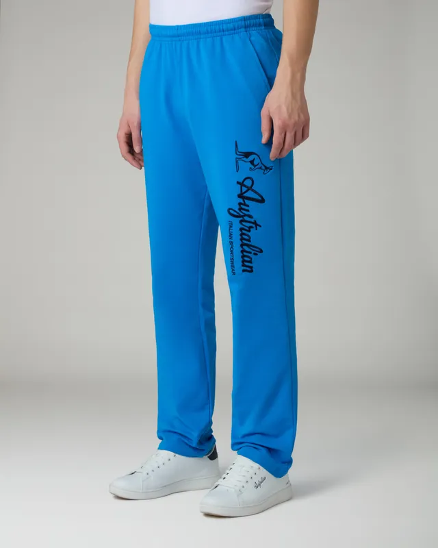 australian-statement-logo-track-pant-pantalone-in-felpa-blu-capri image 1