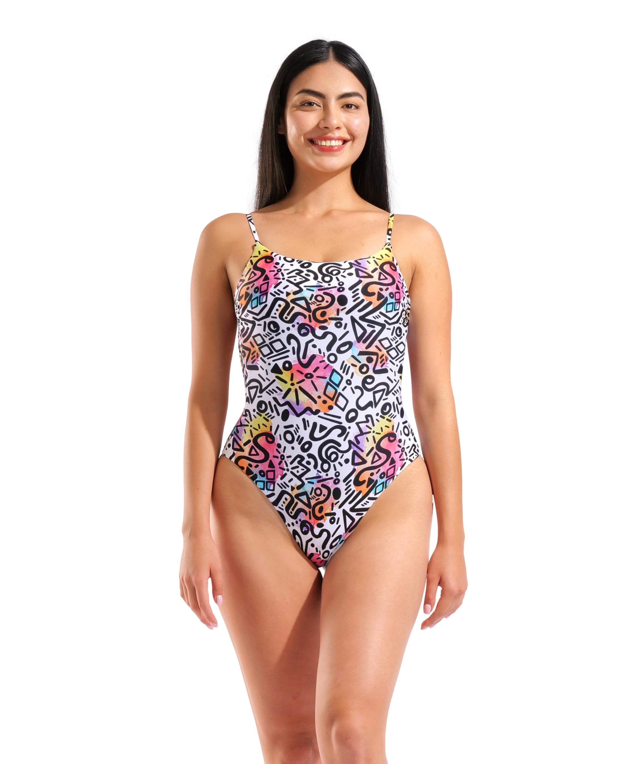 arena-water-prints-costume-intero-donna-one-piece image 8