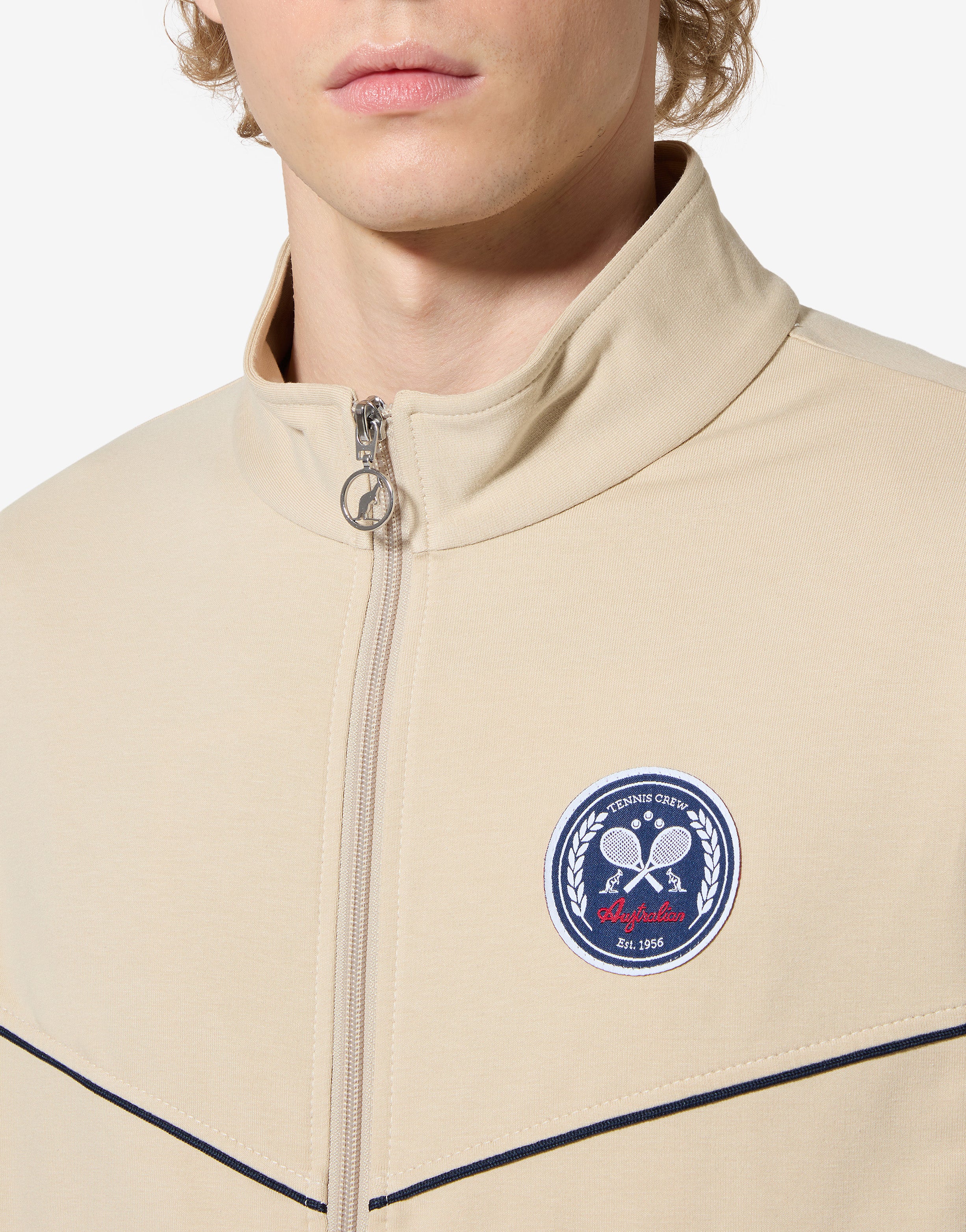 australian-legend-track-jacket-giacca-felpa-sabbia image 4
