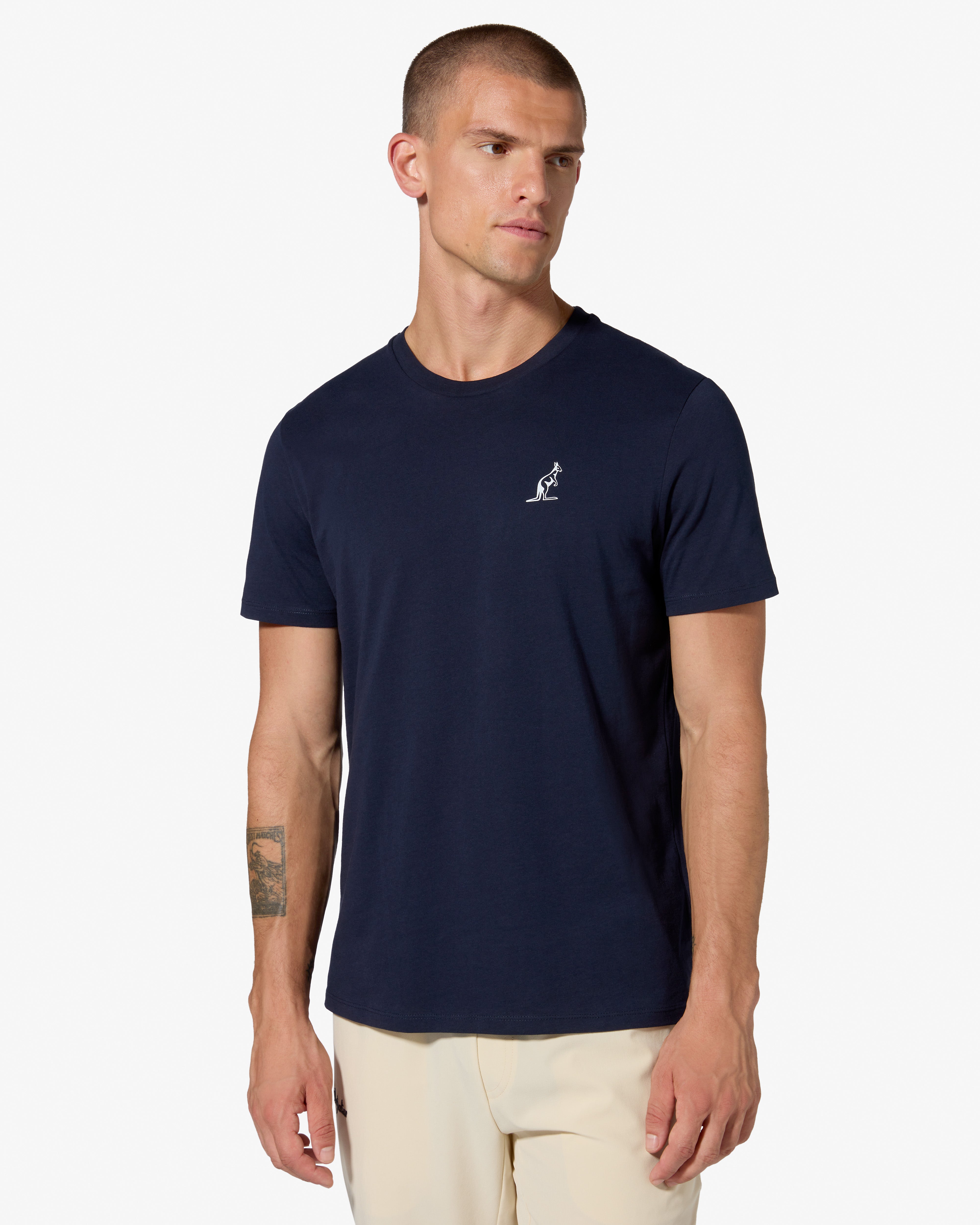 australian-prospect-court-t-shirt-t-shirt-cotone-blu-navy image 3
