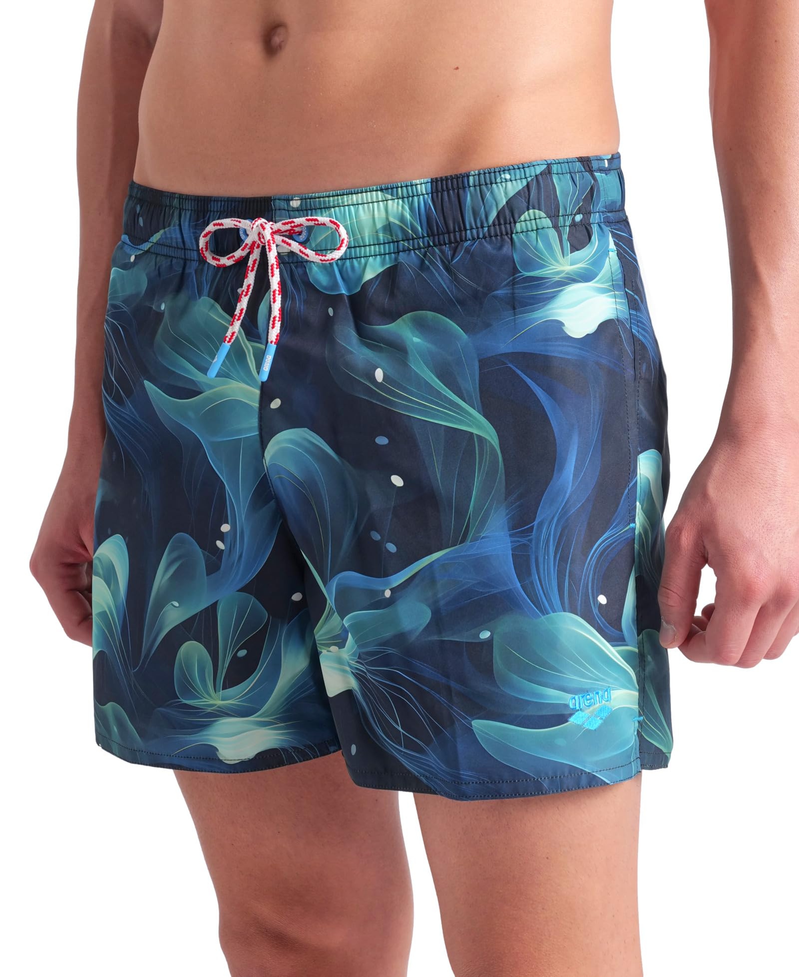 arena-water-prints-beach-short-uomo-swimming-pool-tasche-laterali image 4