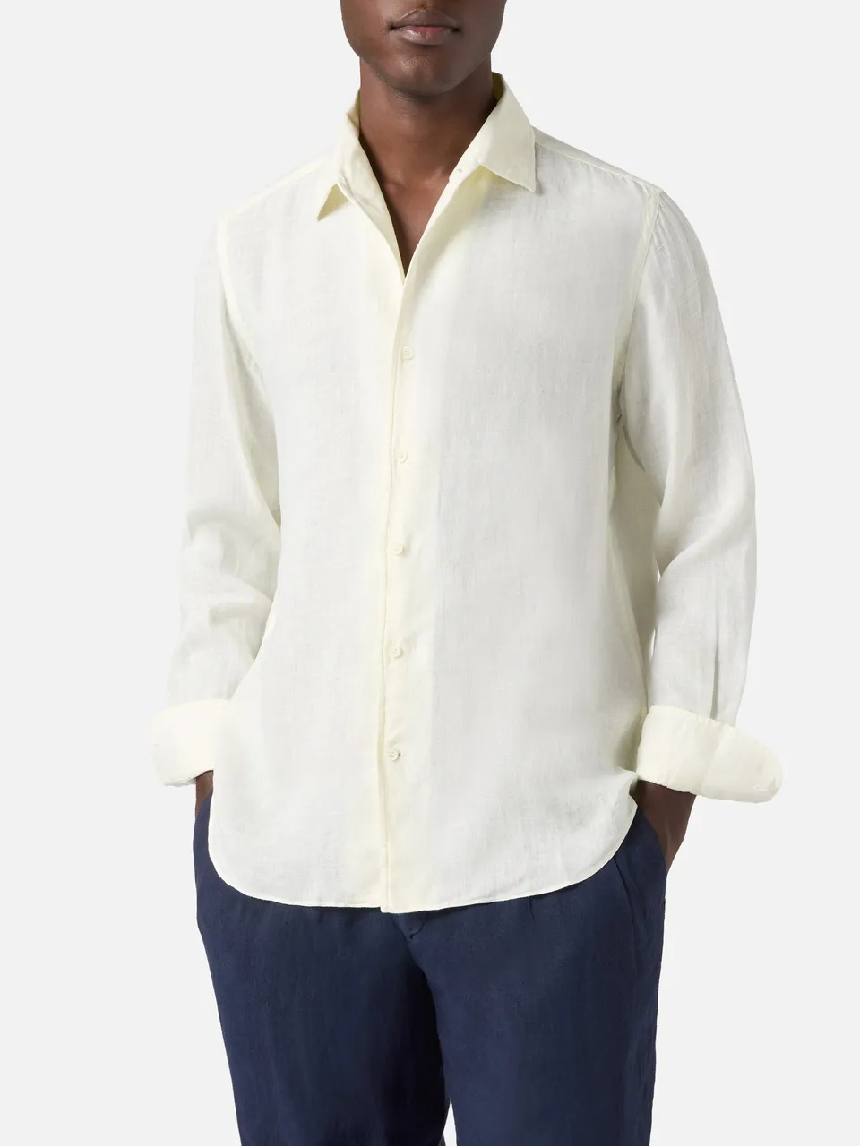 mc2-saint-barth-raphael-camicia-uomo-panna-lino-tintura-minerale image 1