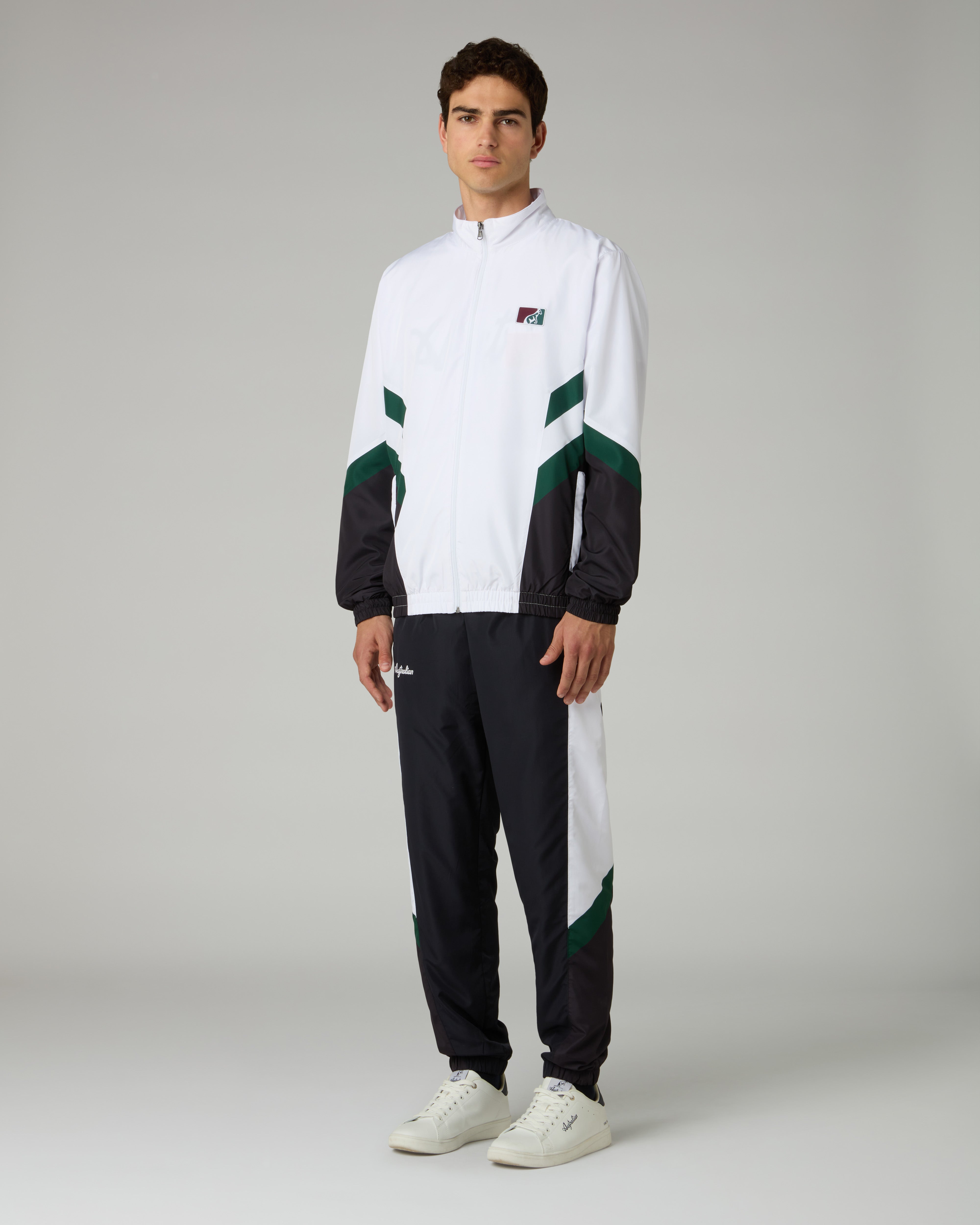 australian-classic-tracksuit-tuta-completa-bianca-foderata-smash image 1