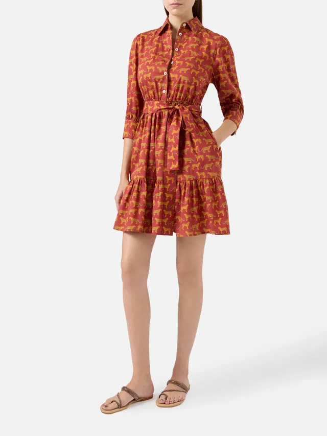 mc2-saint-barth-eloise-abito-corto-donna-cotone-stampa-animalier image 1
