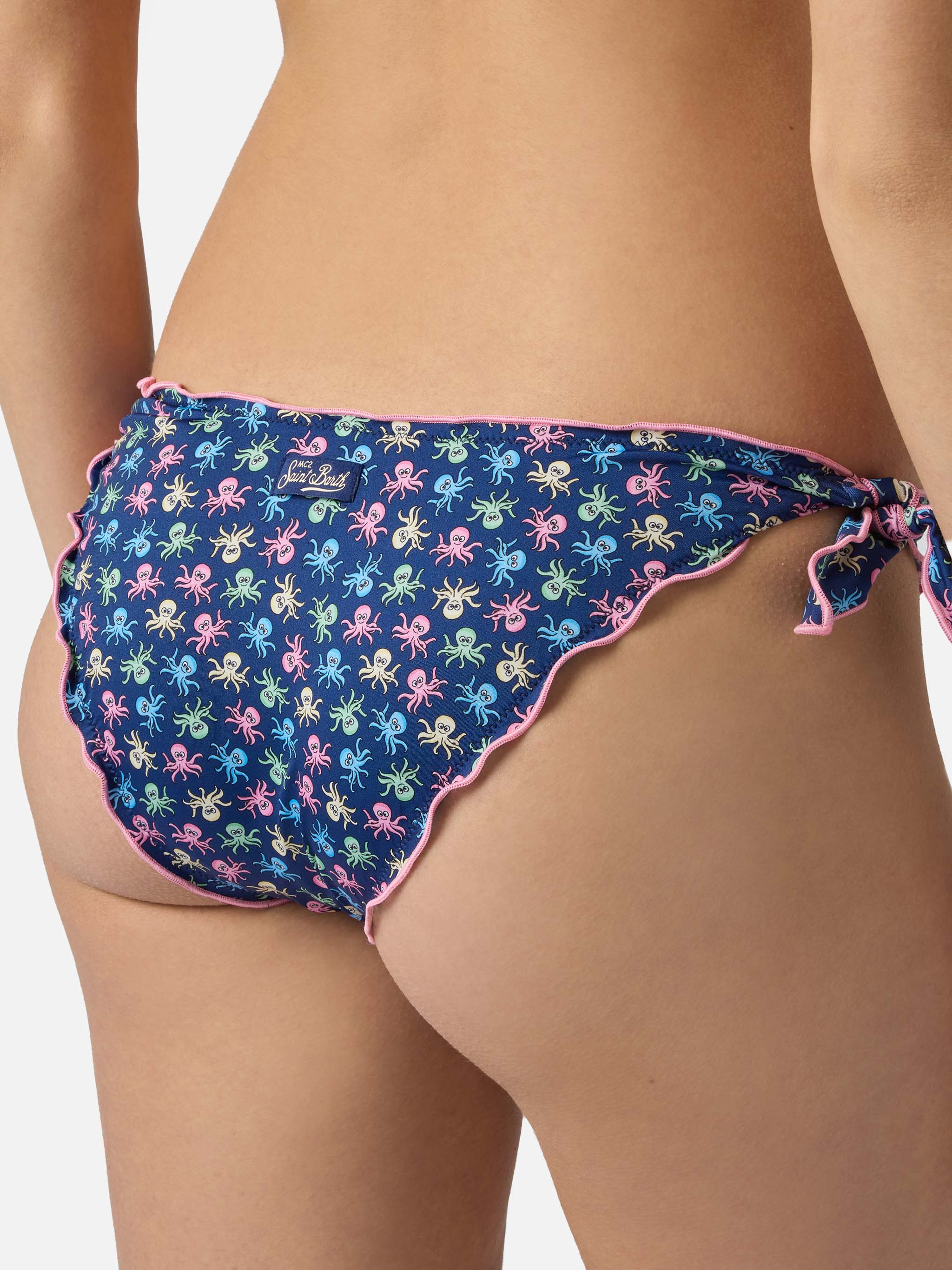 mc2-saint-barth-sarius-bikini-triangolo-blu-stampa-polipetti-donna image 5