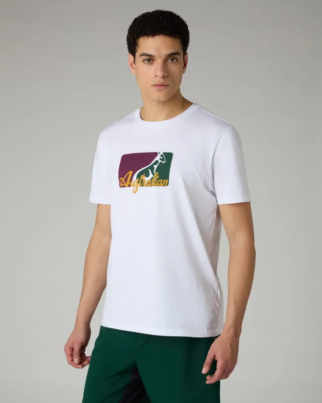 australian-t-shirt-league-cotone-stampa-petto-tennis image 1