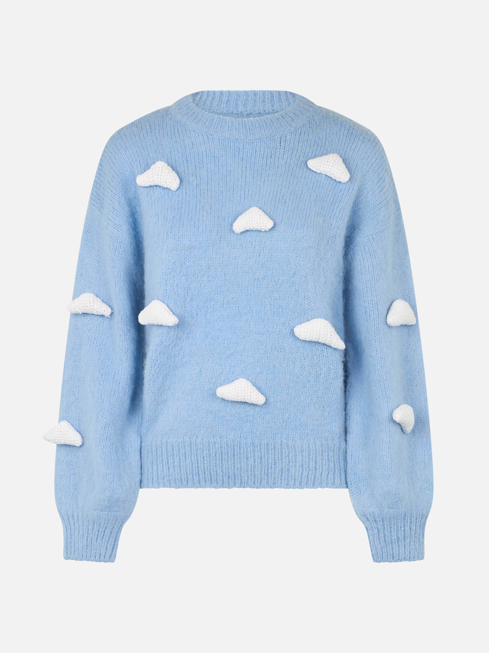 mc2-saint-barth-maglione-donna-boxy-misto-alpaca-azzurro-nuvole-crochet image 3