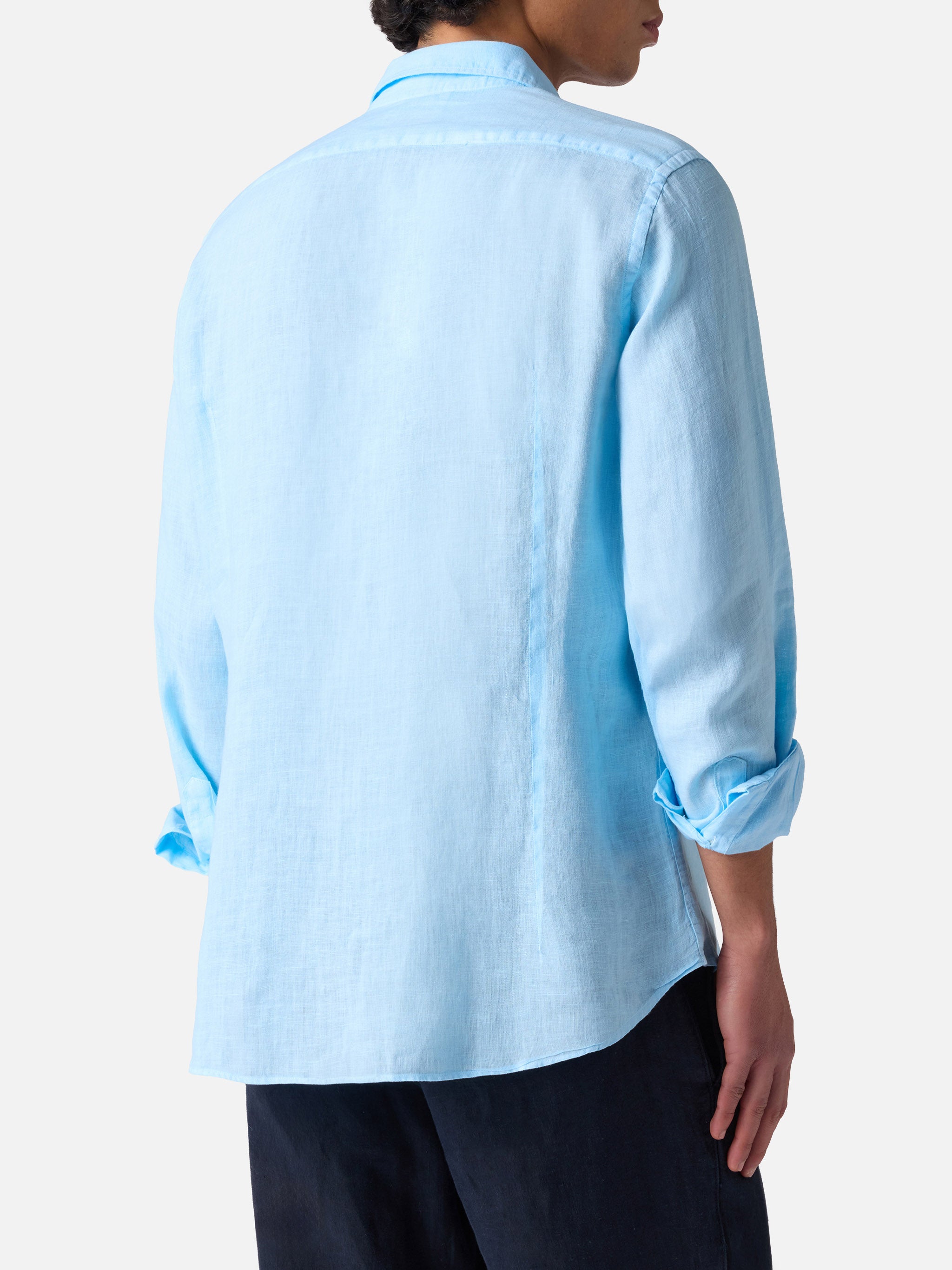 mc2-saint-barth-camicia-pamplona-uomo-in-lino-azzurro-chiaro image 3