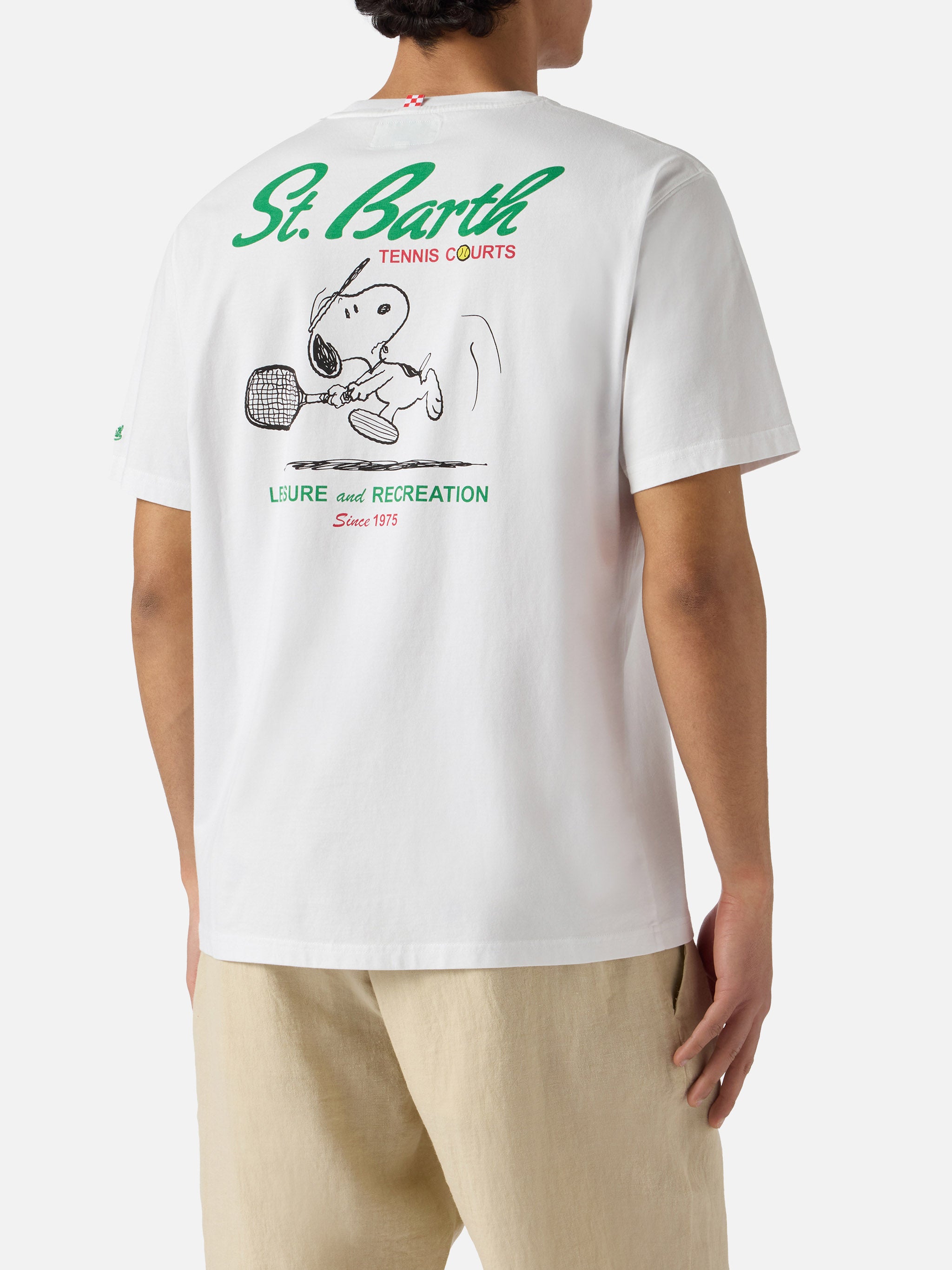 mc2-saint-barth-t-shirt-portland-snoopy-tennis-courts-bianca-special-edition-pea image 4