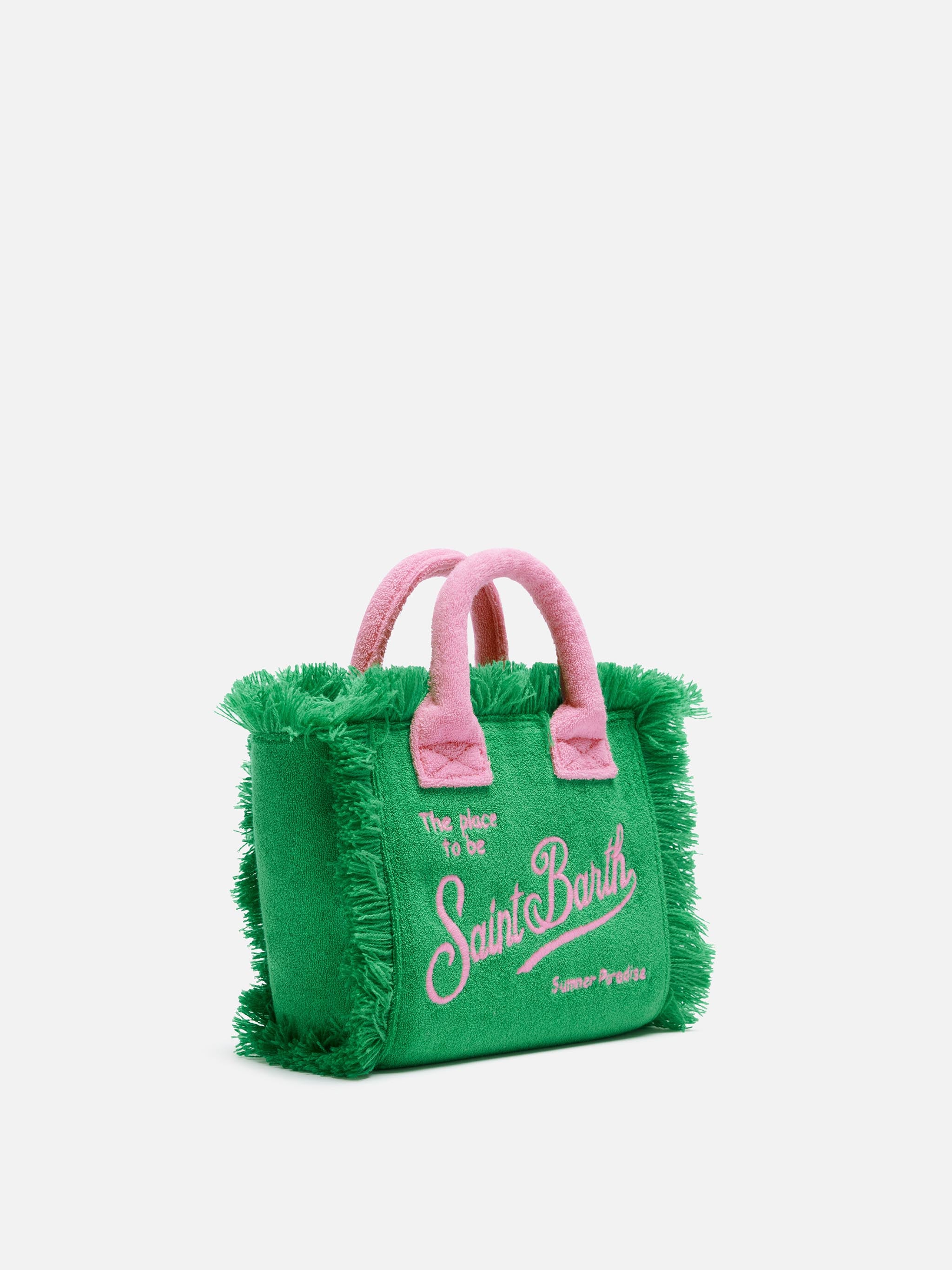 mc2-saint-barth-mini-vanity-sponge-bag-verde-in-spugna-con-tracolla image 4