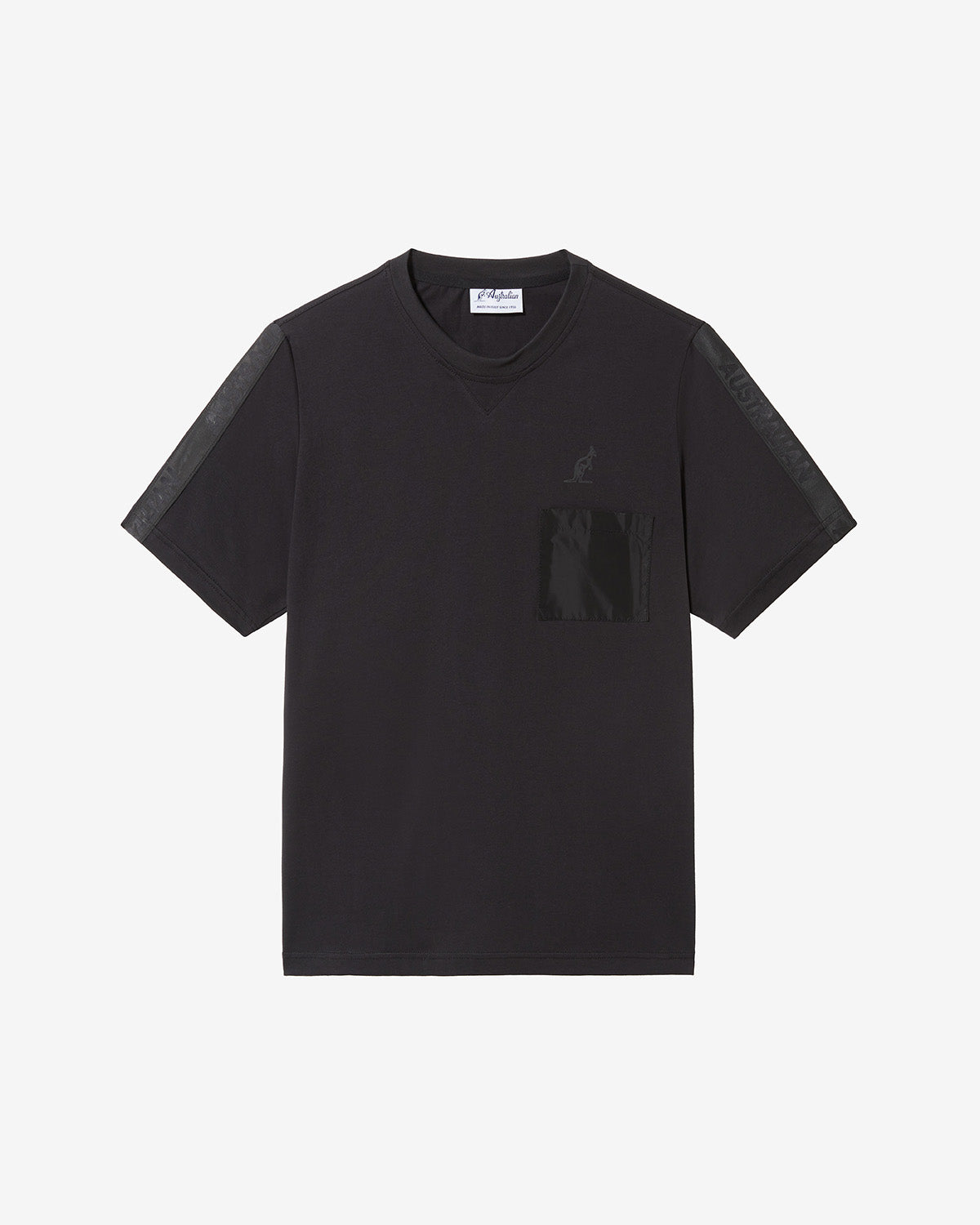 australian-impact-t-shirt-cotone-nero-taschino-memory image 5