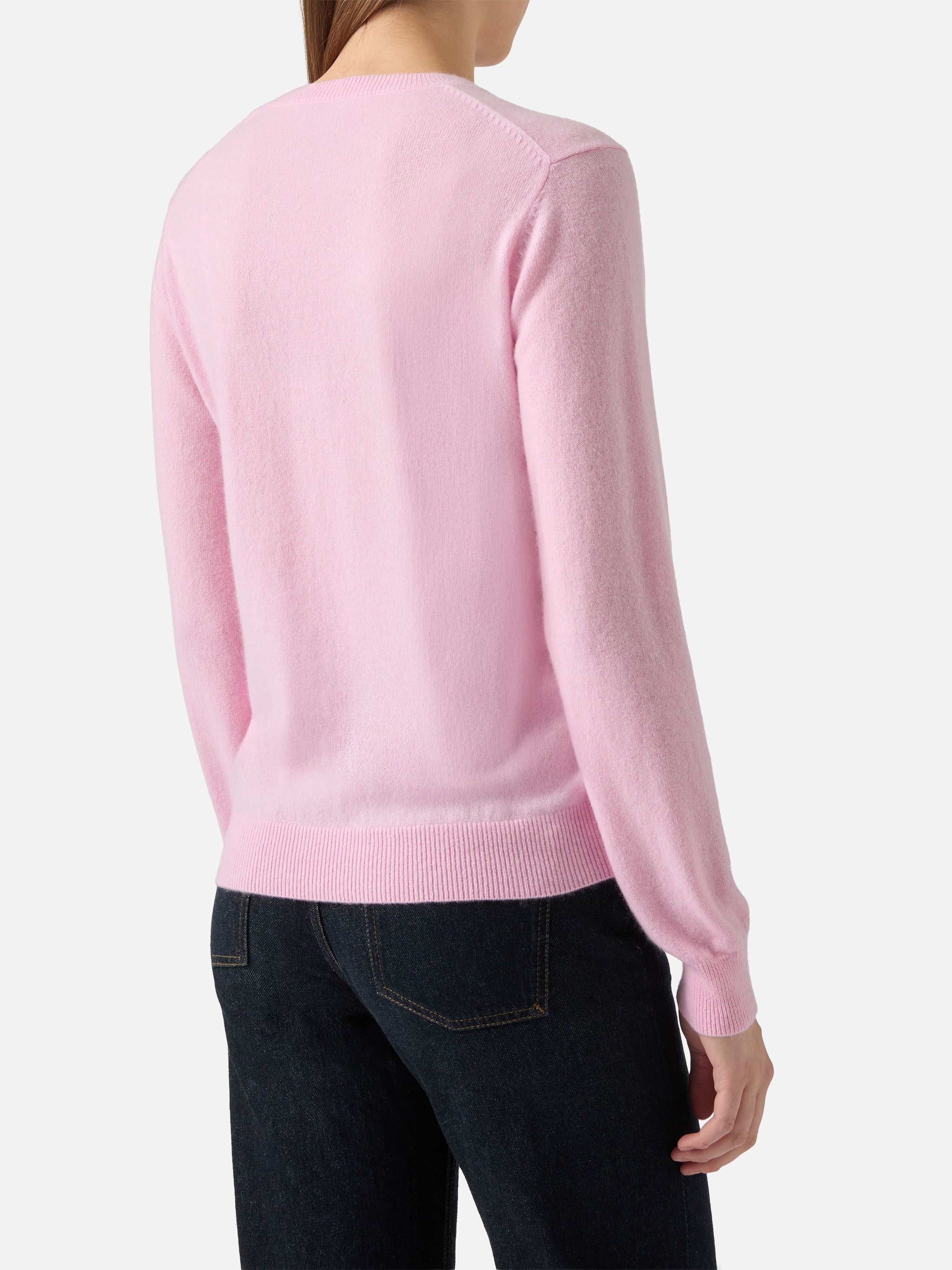 mc2-saint-barth-sorbonne-maglione-donna-100-cashmere-rosa image 3