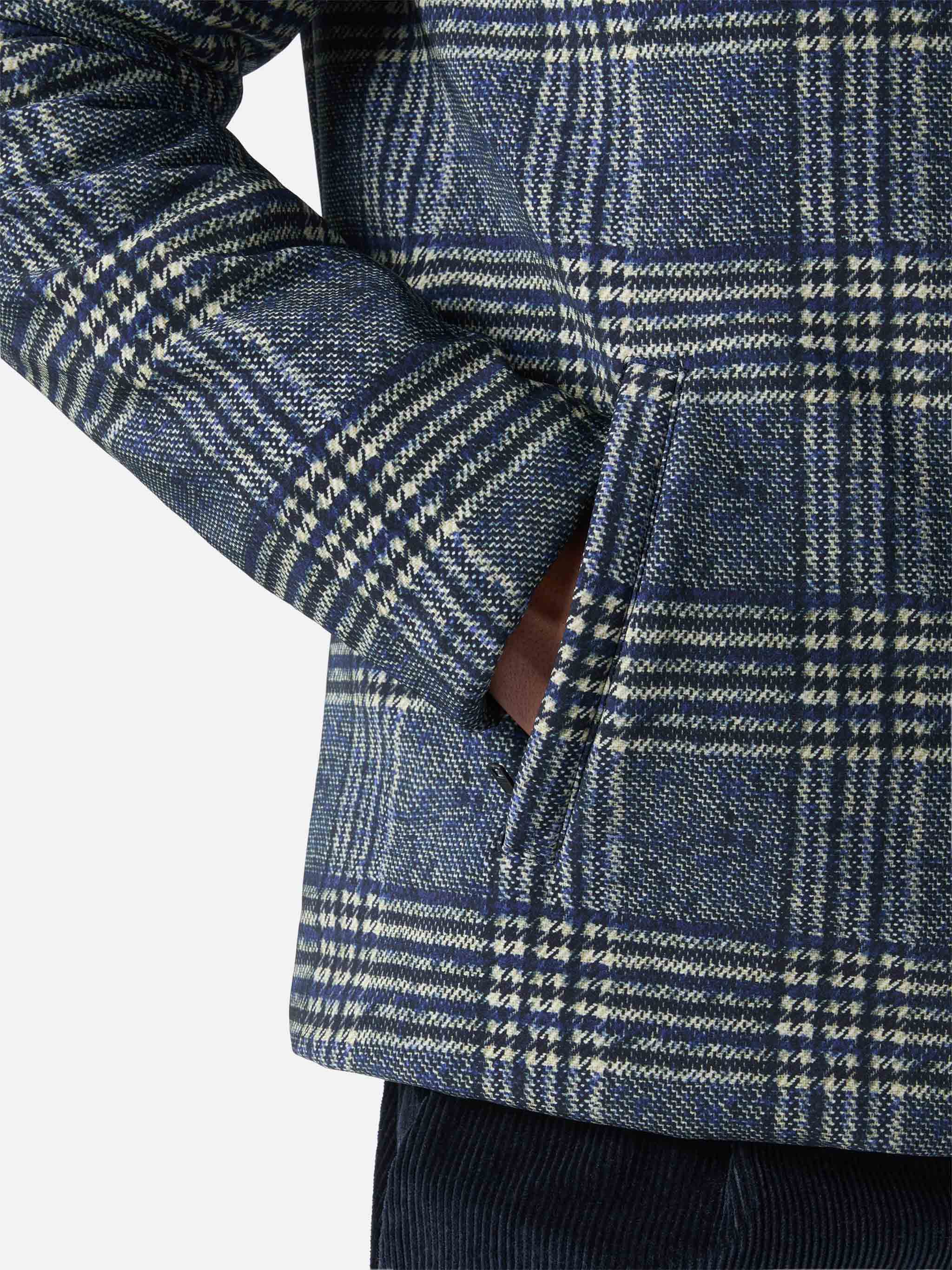mc2-saint-barth-piumino-uomo-hamilton-stampa-principe-di-galles-navy image 3