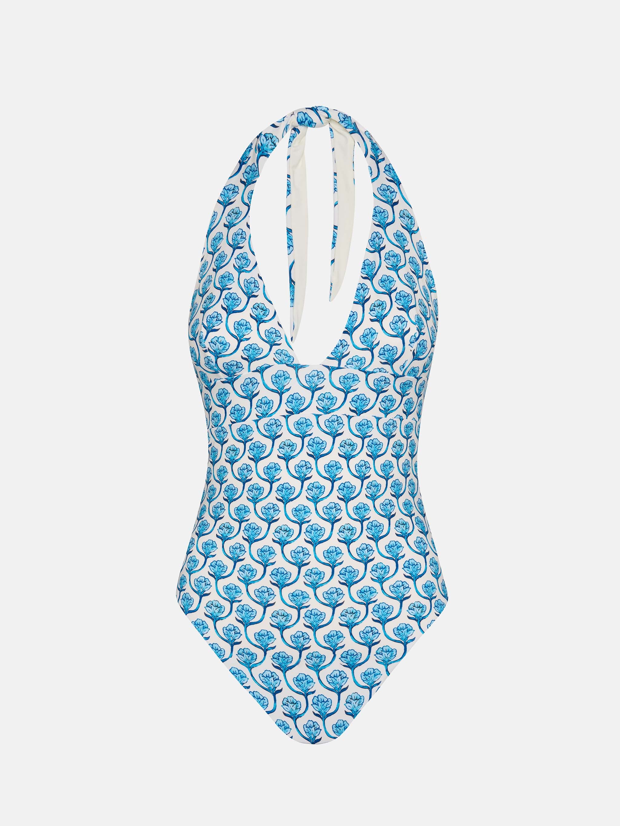mc2-saint-barth-marylin-costume-intero-donna-stampa-floreale-azzurro image 1