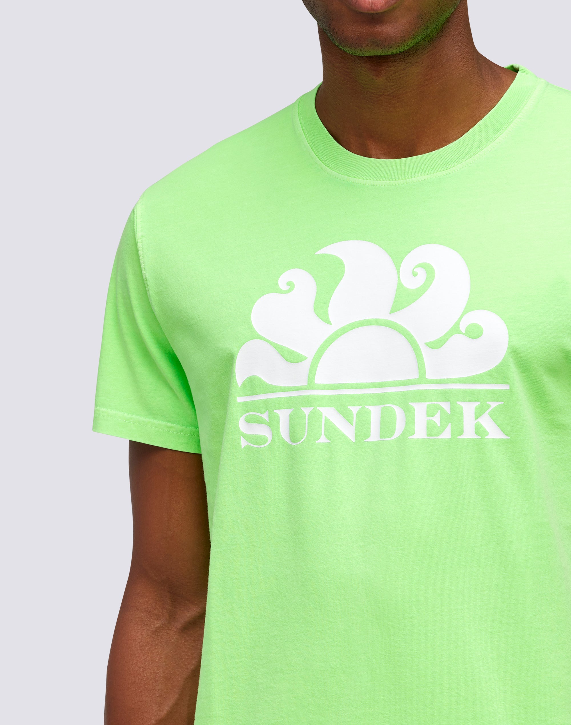 sundek-t-shirt-uomo-mezza-manica-cotone-logo-stampato image 3