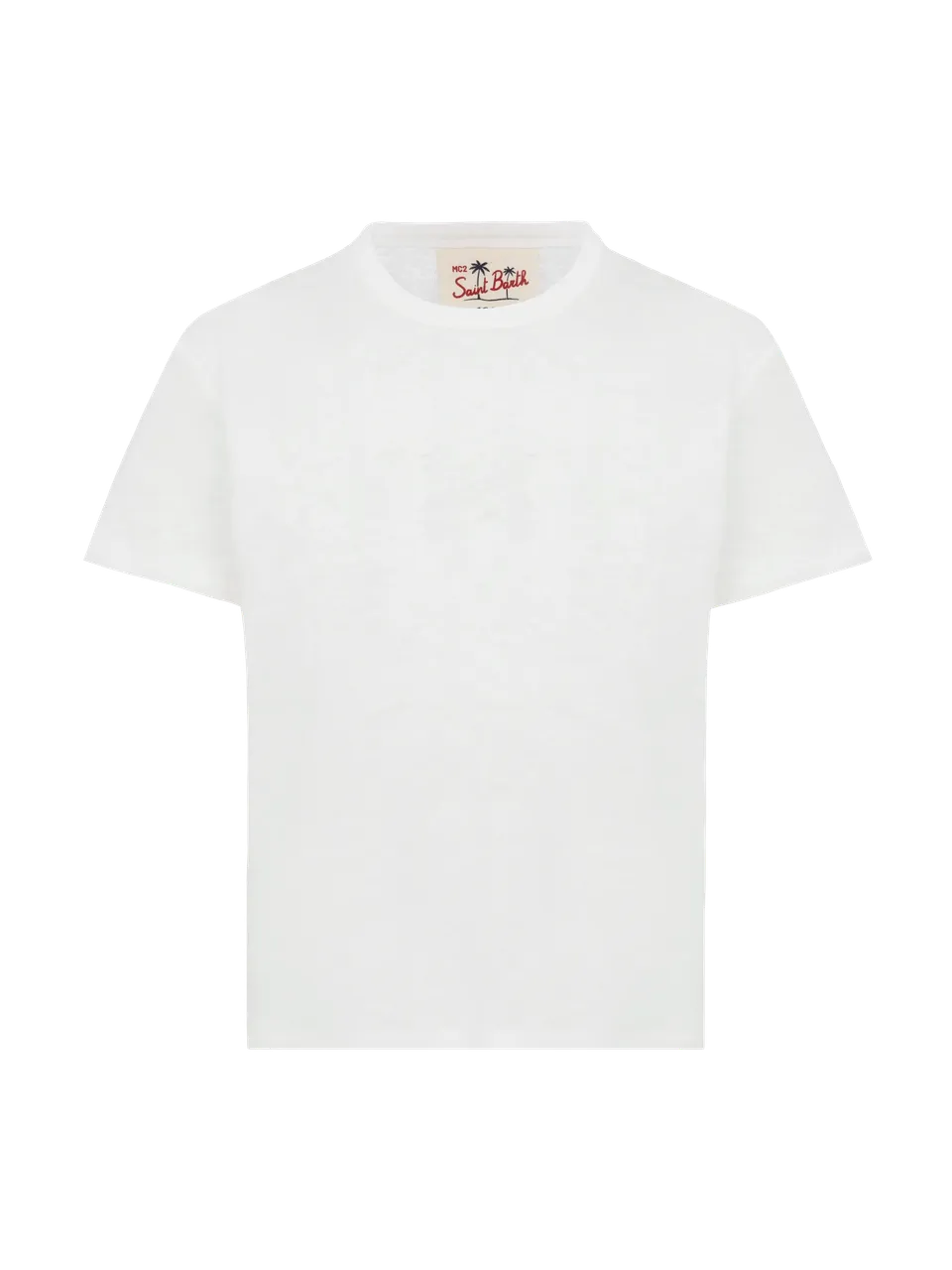 mc2-saint-barth-t-shirt-alex-bambino-in-jersey-di-lino-bianca image 1