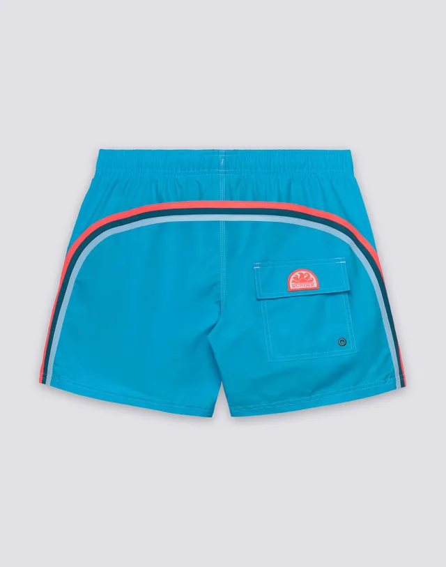 sundek-costume-da-bagno-uomo-corto-iconic-taffeta-vita-elasticata image 1
